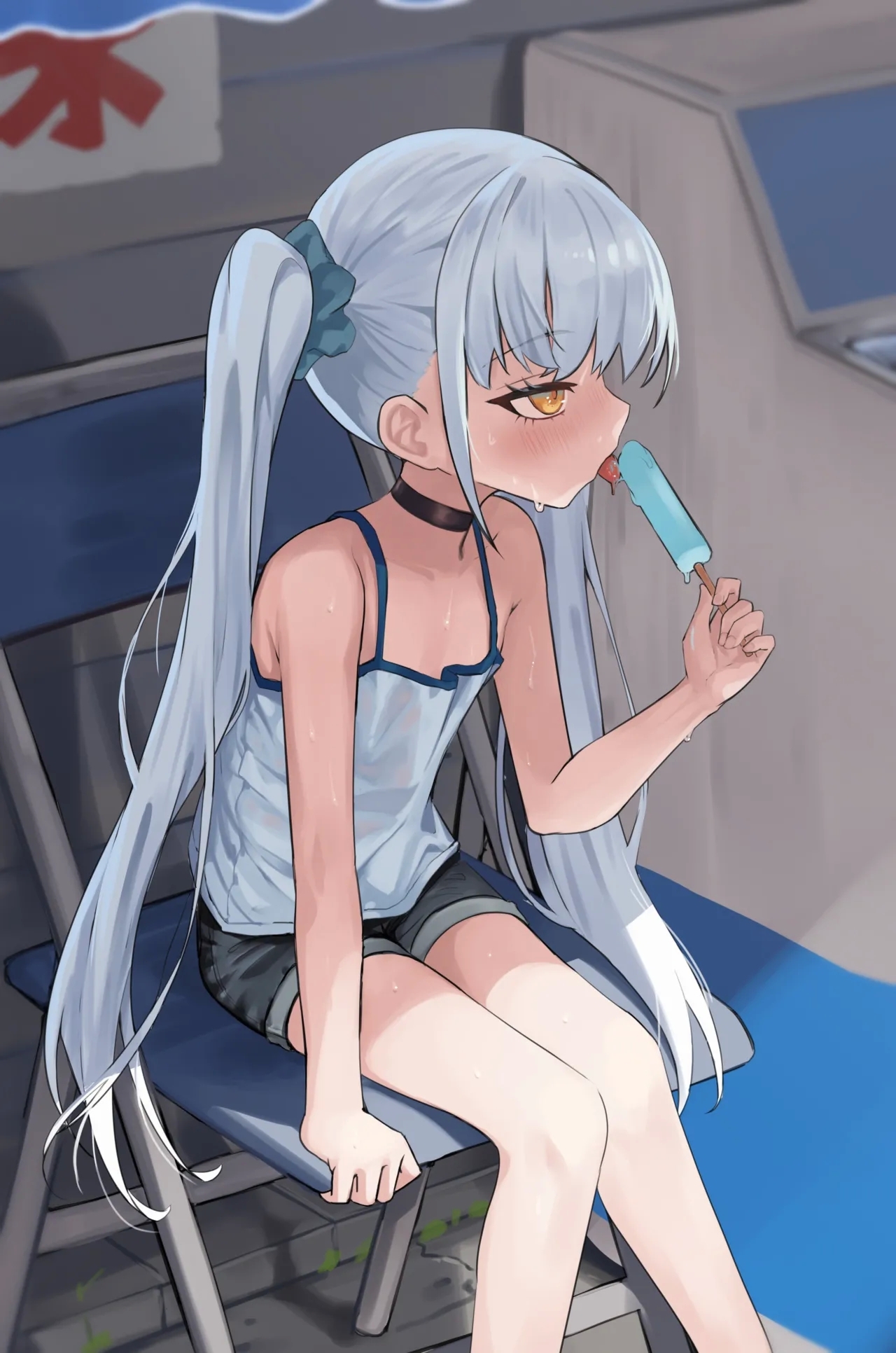 暑すぎるからアイスそしてお風呂！ 0