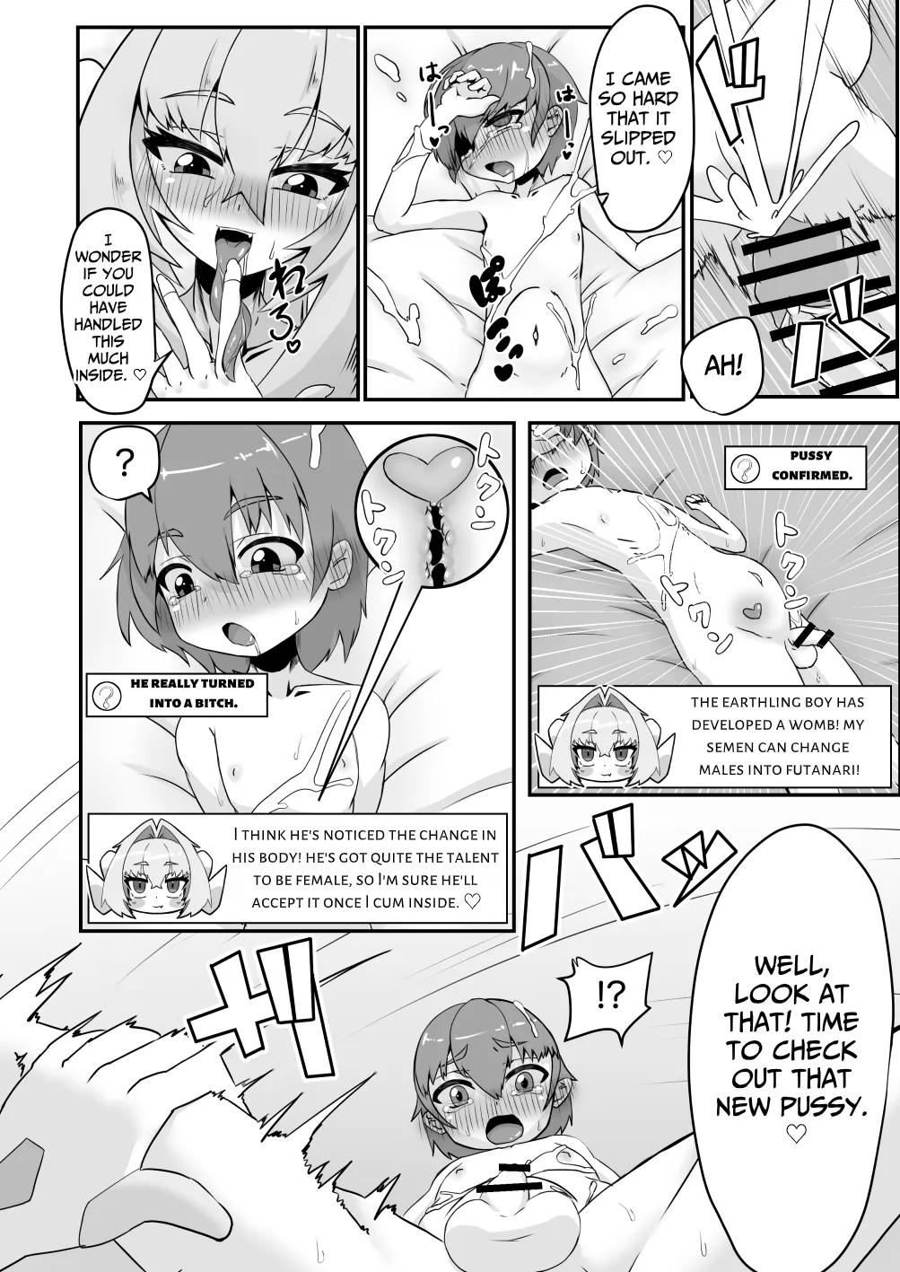 Busty Futanari Alien - Page 12