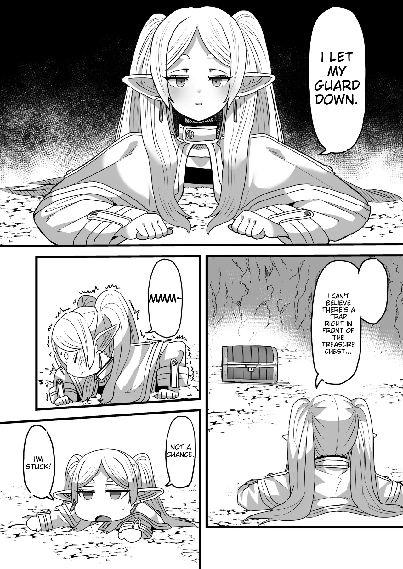 Shower Frieren and the Sensory Deprivation Hole - Sousou no frieren | frieren beyond journeys end Blowjob Porn - Picture 3