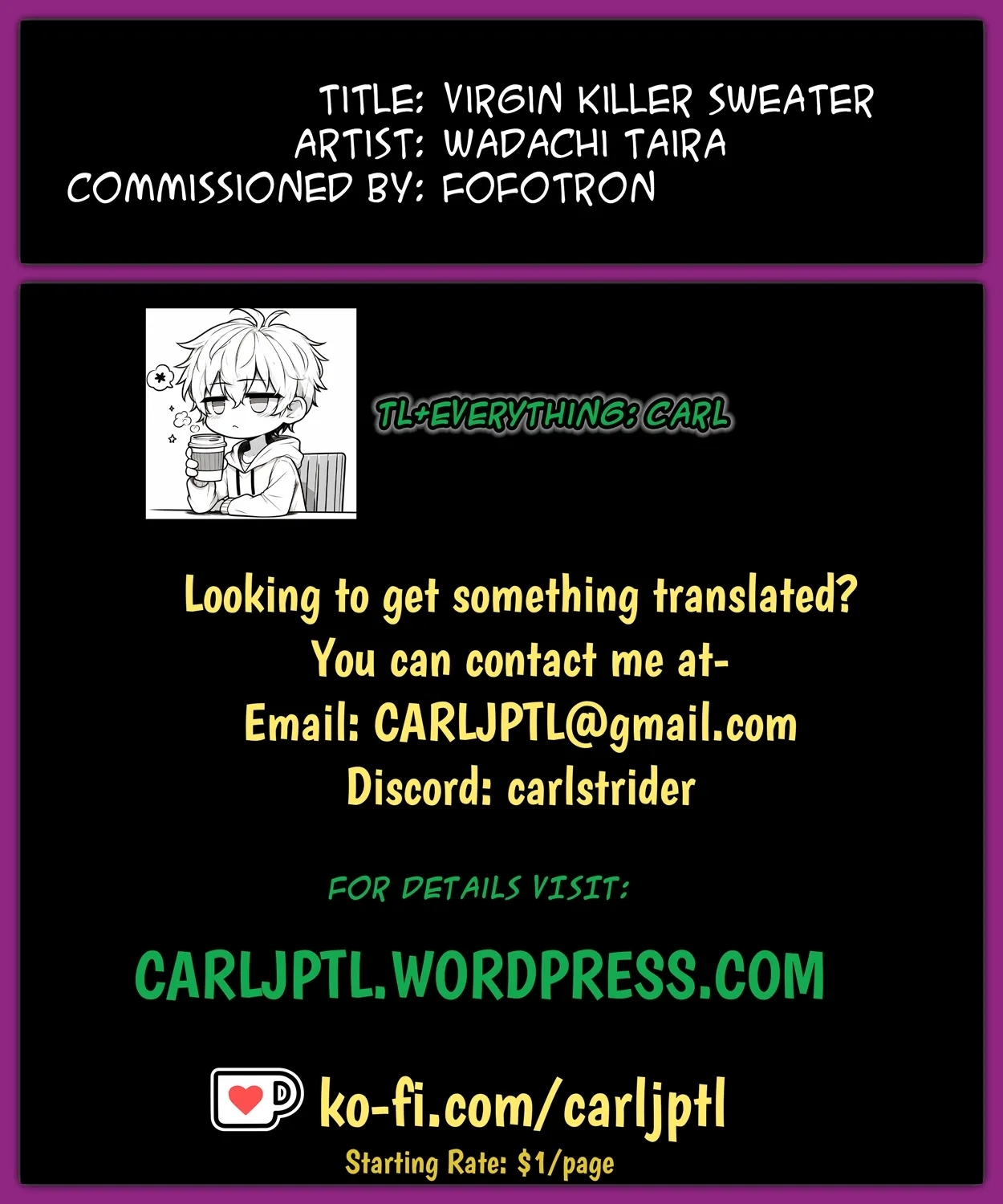 Doutei o Korosu Sweater | Virgin Killer Sweater 4