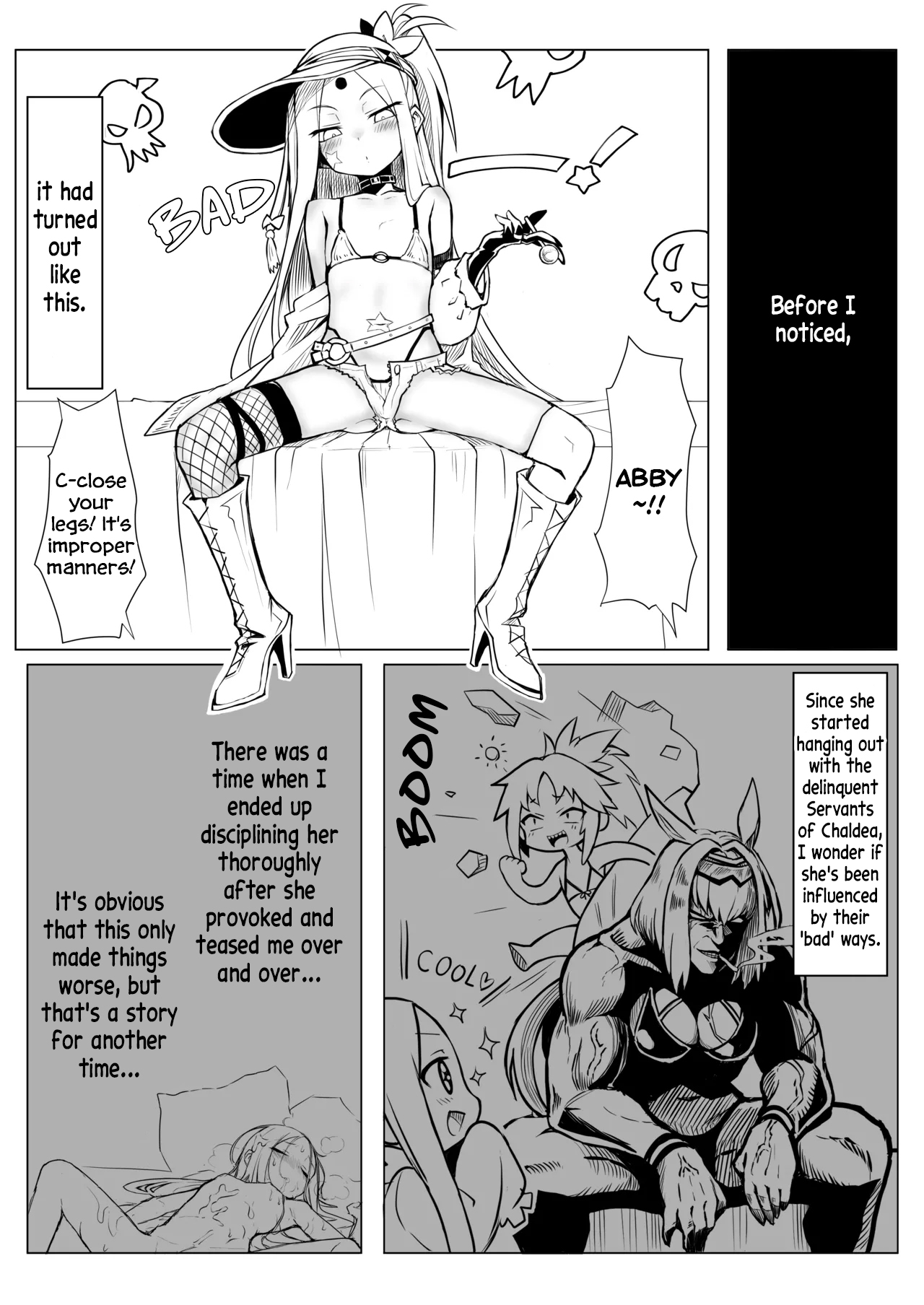 Waruiko Abi Wakarase no Mikon | Abby's Naughty Kid's Correction Drink Party - Page 6