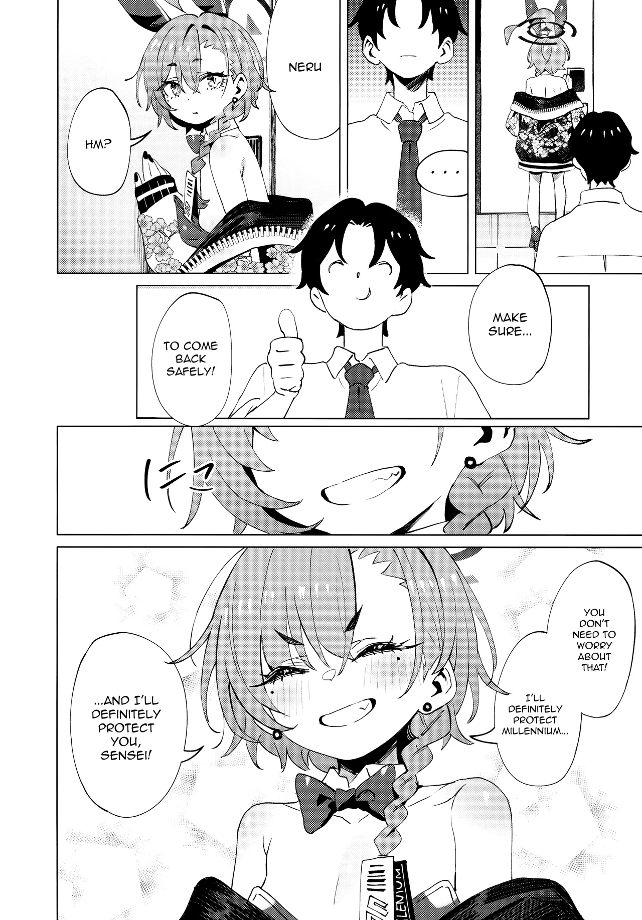 [Kuni no Kuni (Kuni-kun)] Honto wa Neru-chan mo Kawaiku Naritai! - In fact, Nell Chan wants to be pretty too! (Blue Archive) [English] [Nemugaki] [Digital] 35