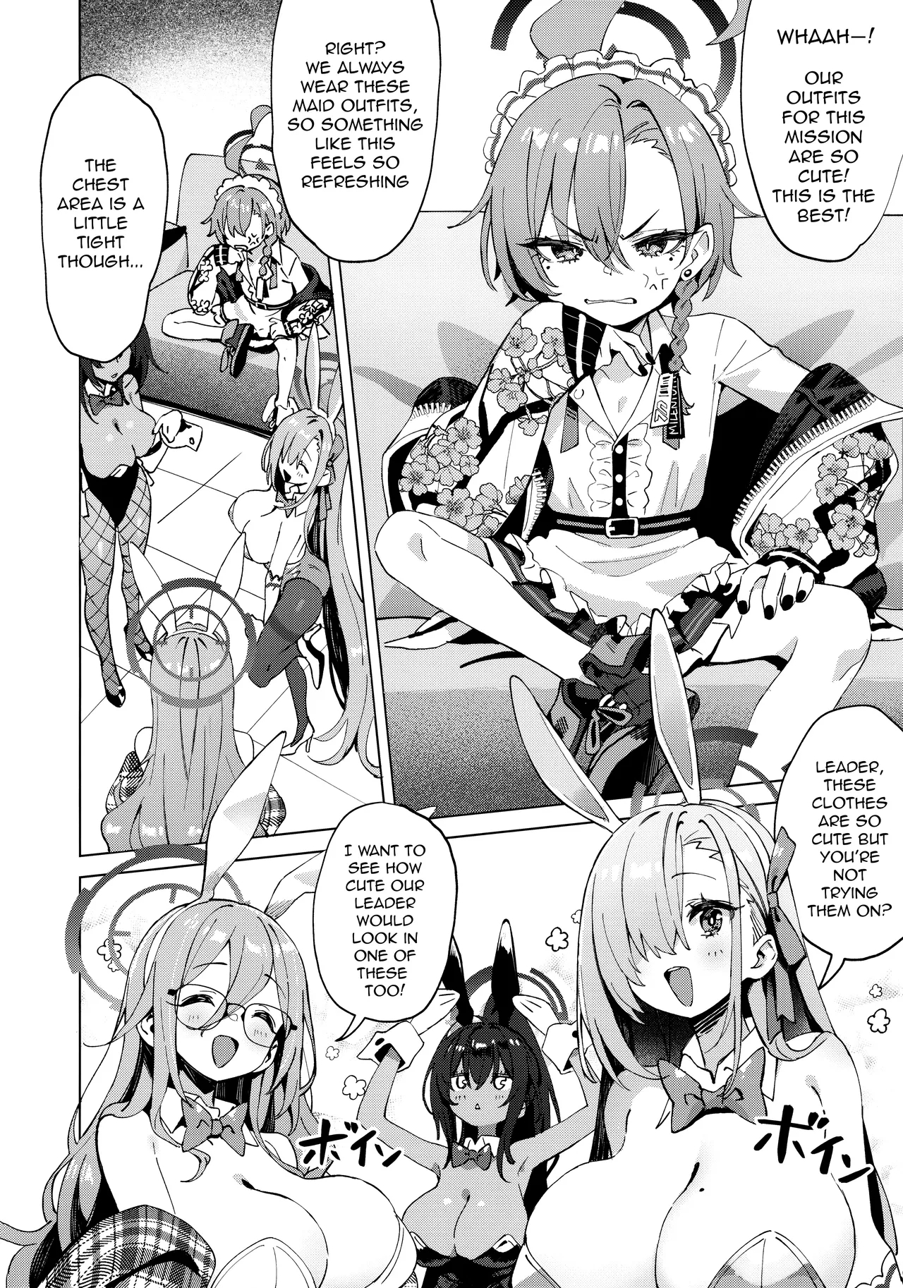 [Kuni no Kuni (Kuni-kun)] Honto wa Neru-chan mo Kawaiku Naritai! - In fact, Nell Chan wants to be pretty too! (Blue Archive) [English] [Nemugaki] [Digital] 3