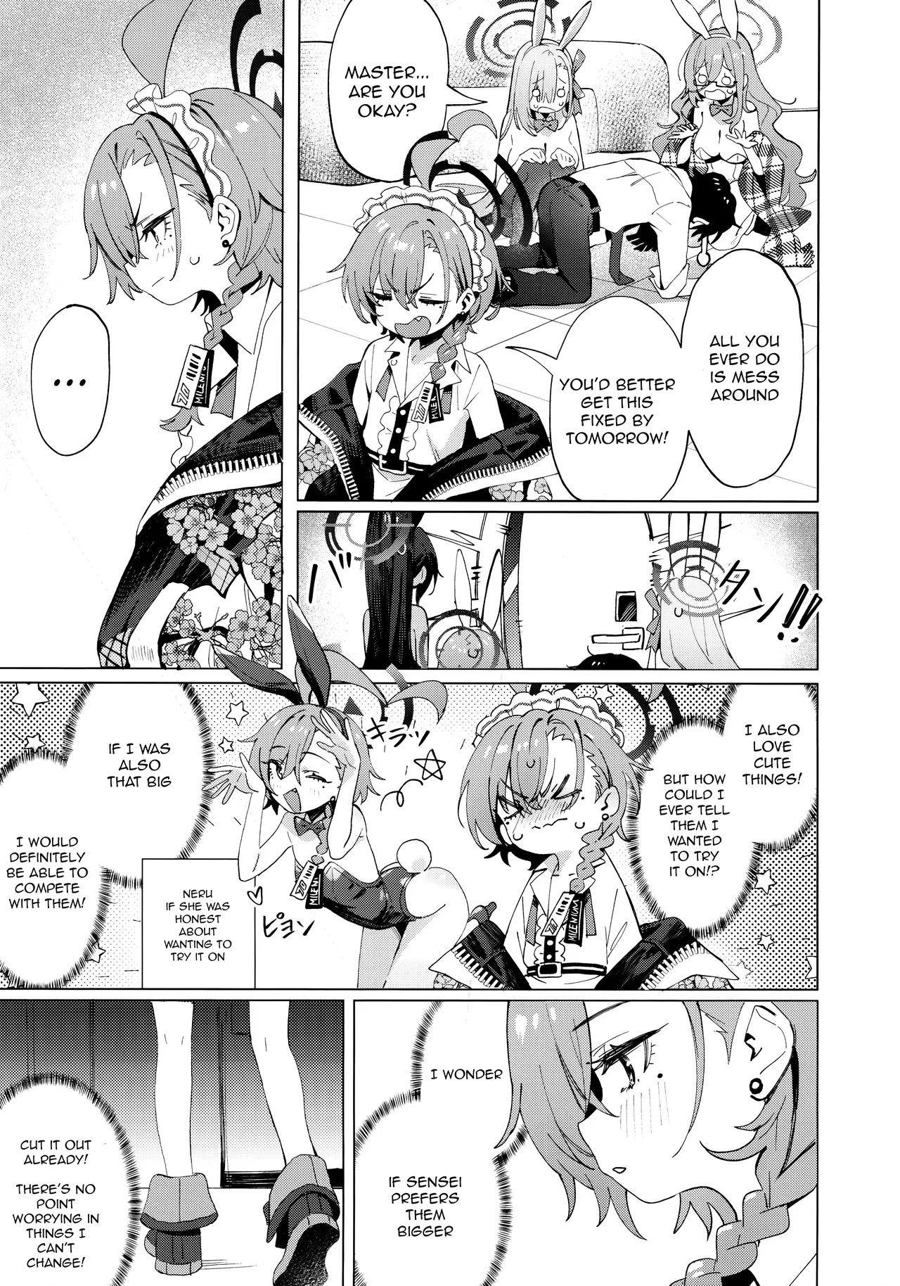 [Kuni no Kuni (Kuni-kun)] Honto wa Neru-chan mo Kawaiku Naritai! - In fact, Nell Chan wants to be pretty too! (Blue Archive) [English] [Nemugaki] [Digital] 6