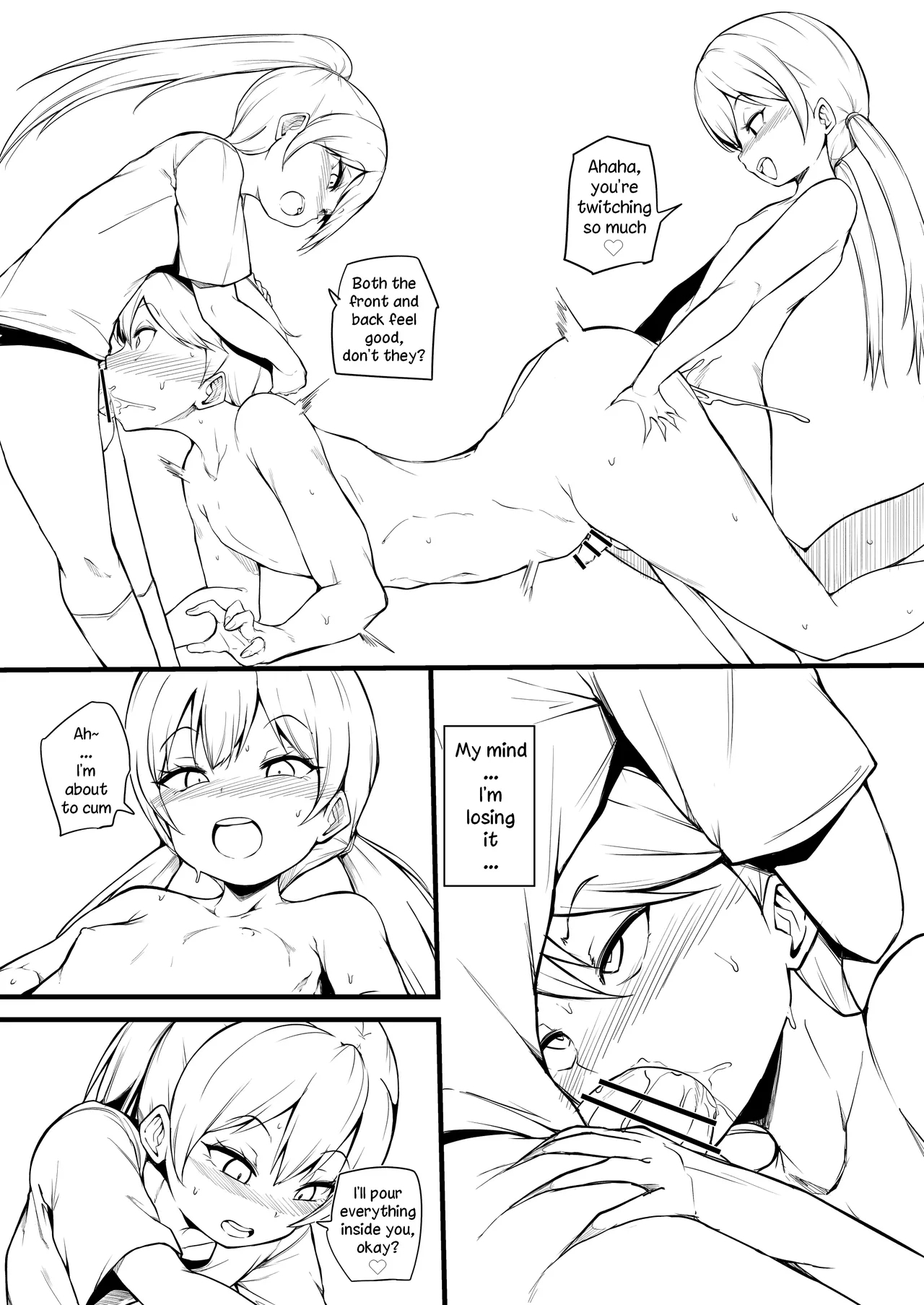 Futago no Imouto ga Onii-chan o Mesu Ochi Saseru | Twin Sisters Turns Their Big Brother Into a Submissive Female - Page 13