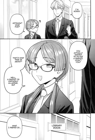 Iinchou to MitsudaOtonashi Kotoha and Mitsuda Makoto / The Prez And MitsudaOtonashi Kotoha and Mitsuda Makoto 7