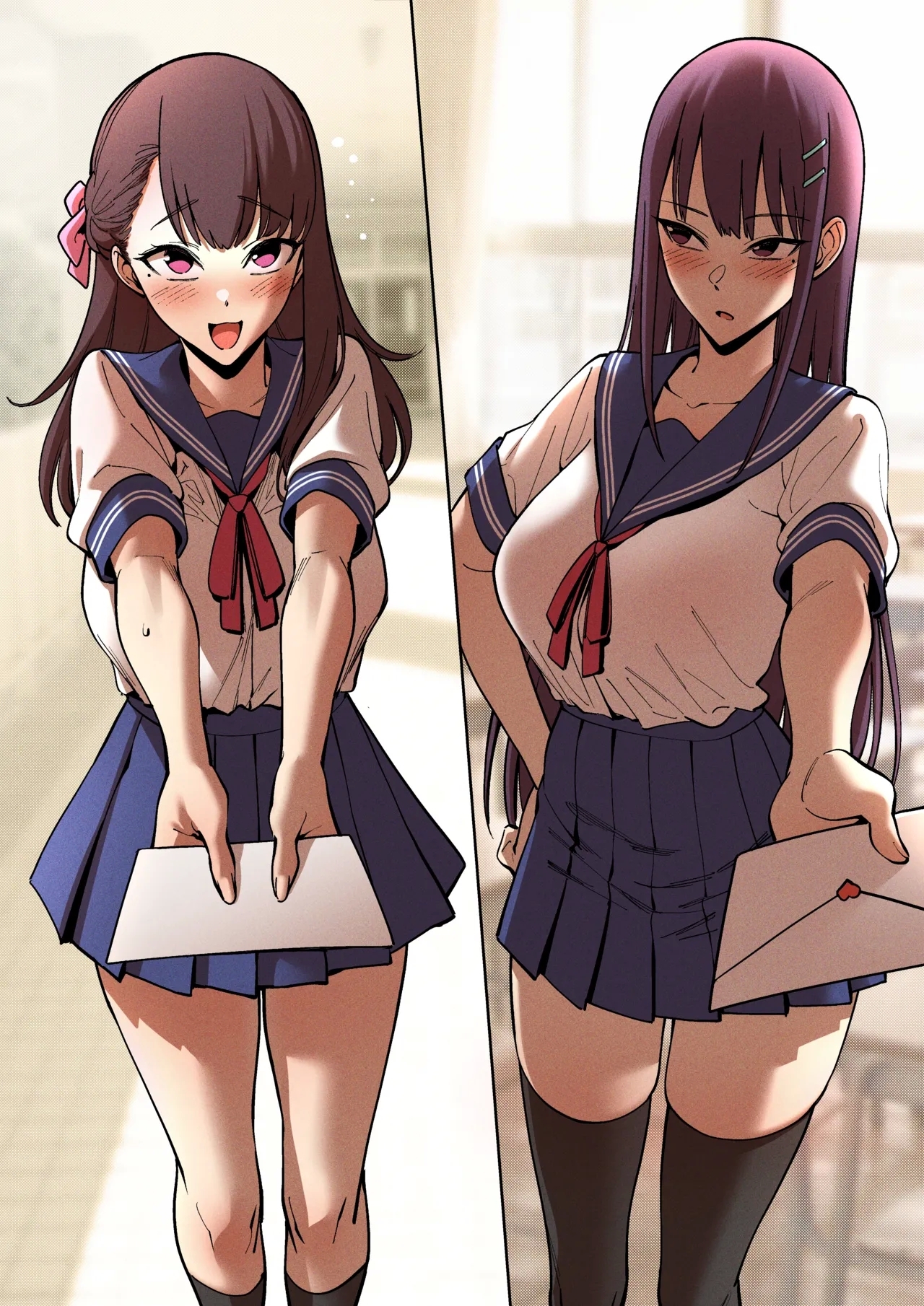 Summertime with My Twins Childhood Friend - Page 7