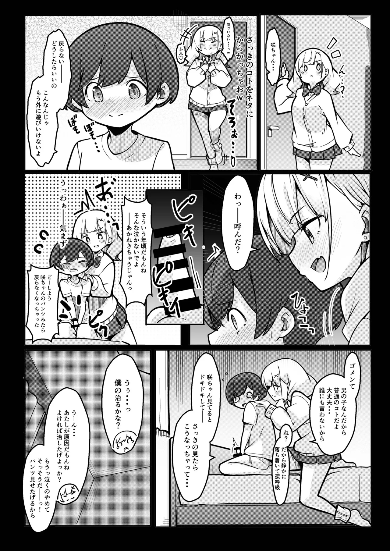 僕がお姉ちゃんの友達とえっちしているコトは誰も知らない。 - Page 6