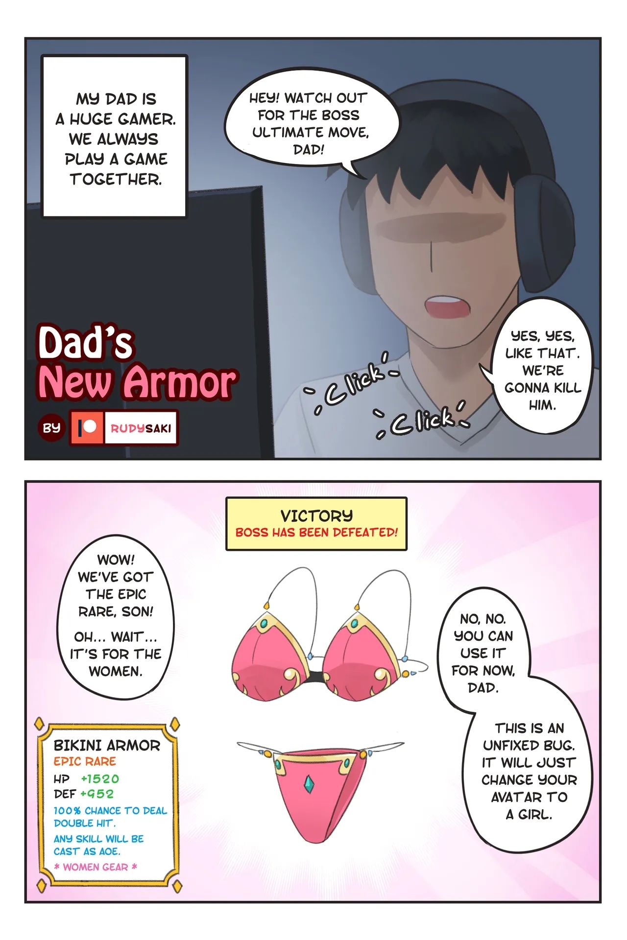 Dad's New Armor 1