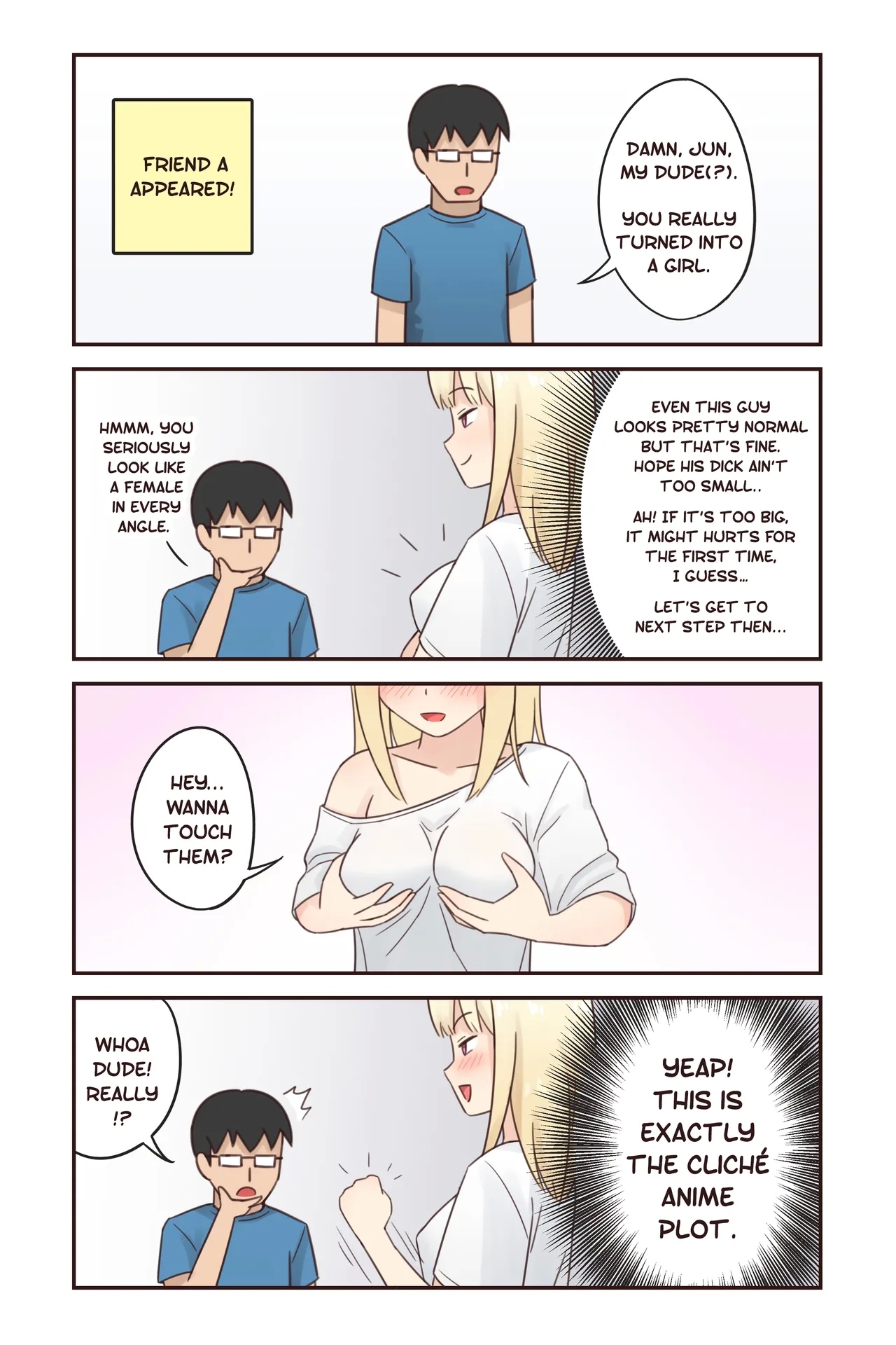 I Turned Into a Girl But NO ONE Fucks Me! - Page 6