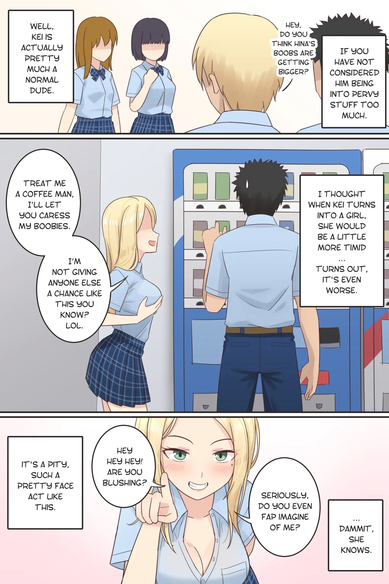 When My Pervy Friend Became a Girl 2