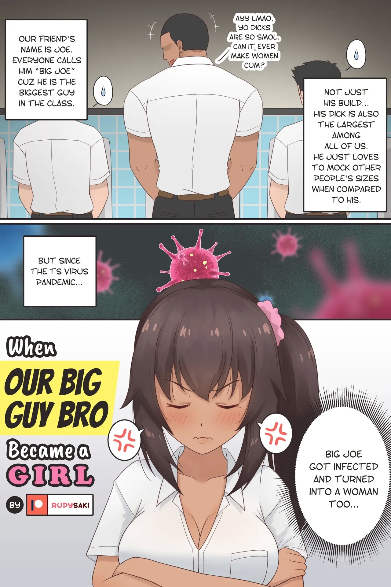 When Our Big Guy Bro Became a Girl 1