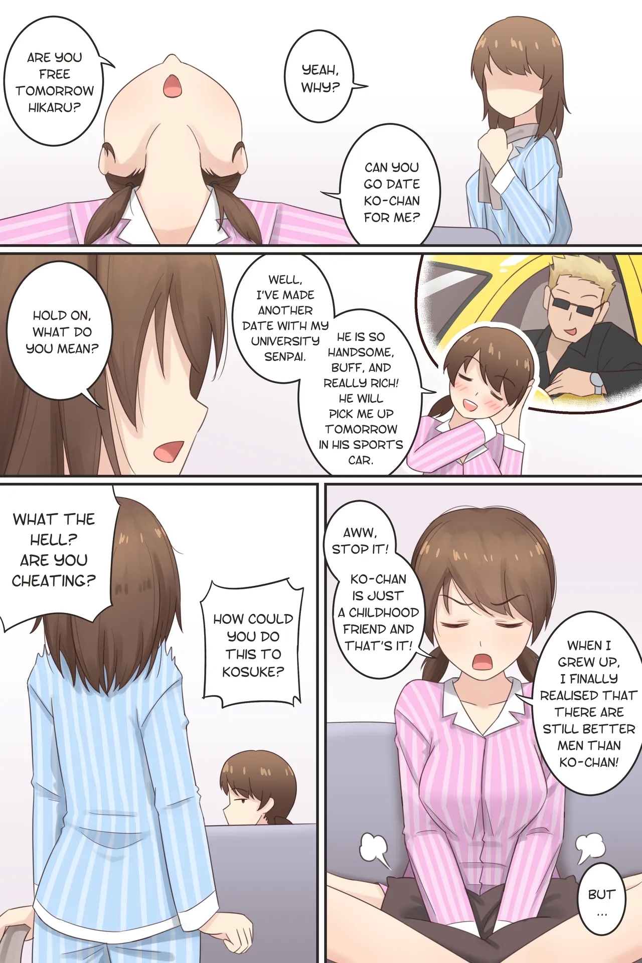 When My Twins Childhood Friend Became a Girl 2