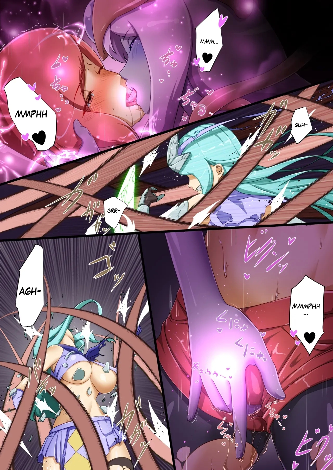 Uchi no Ko ga Ecchi na Teki to Tatakatte Haiboku suru Hanashi | Yuri & Hina vs Cadira - Page 6