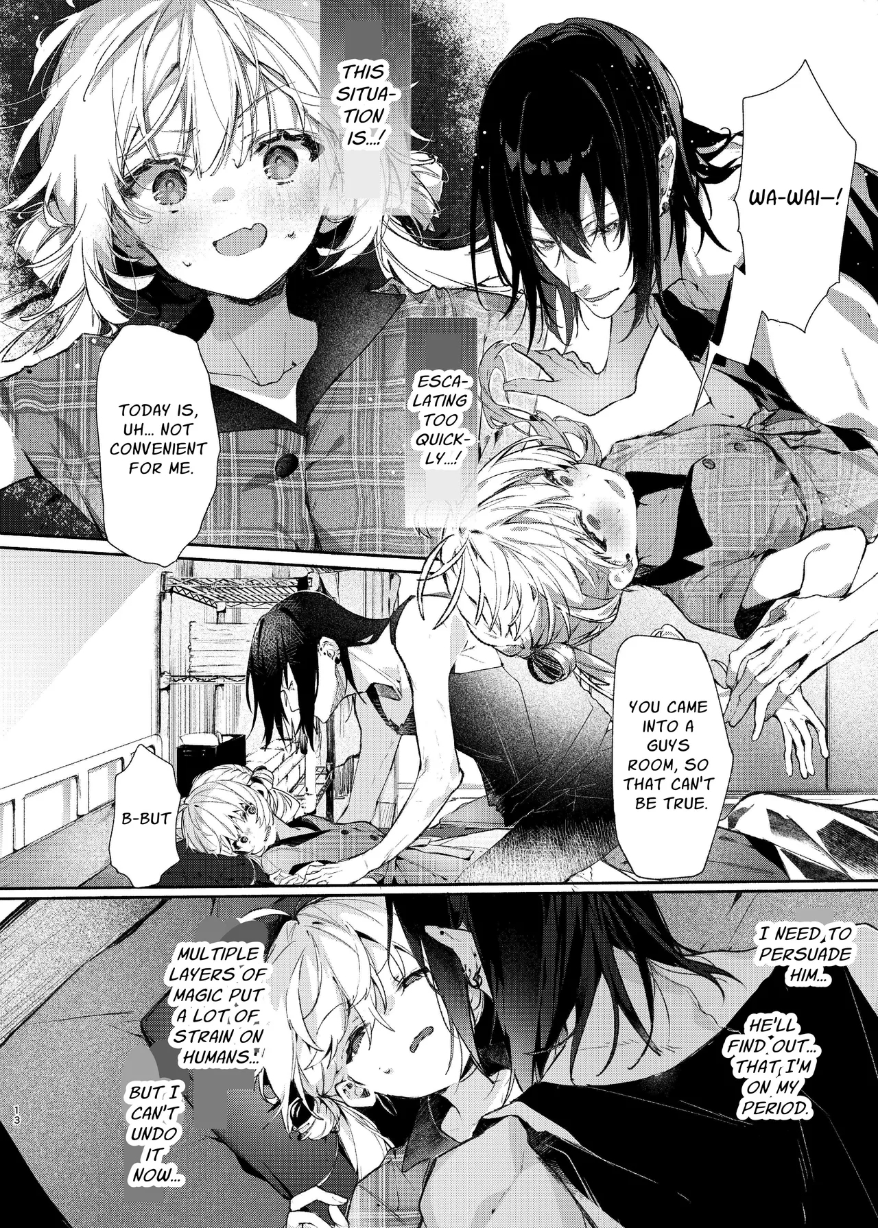 Majo Minarai wa ××× Shitakunai! | The Apprentice Witch Doesn't Want To XXX! - Page 13