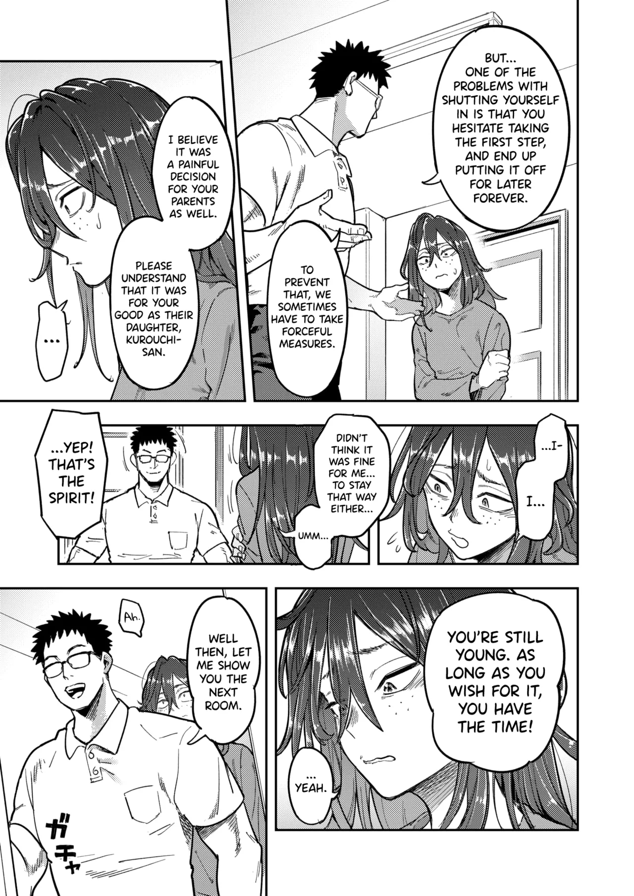 Hikikomori Kyousei Shisetsu Hakutou no Ie Ch.1 - Page 6