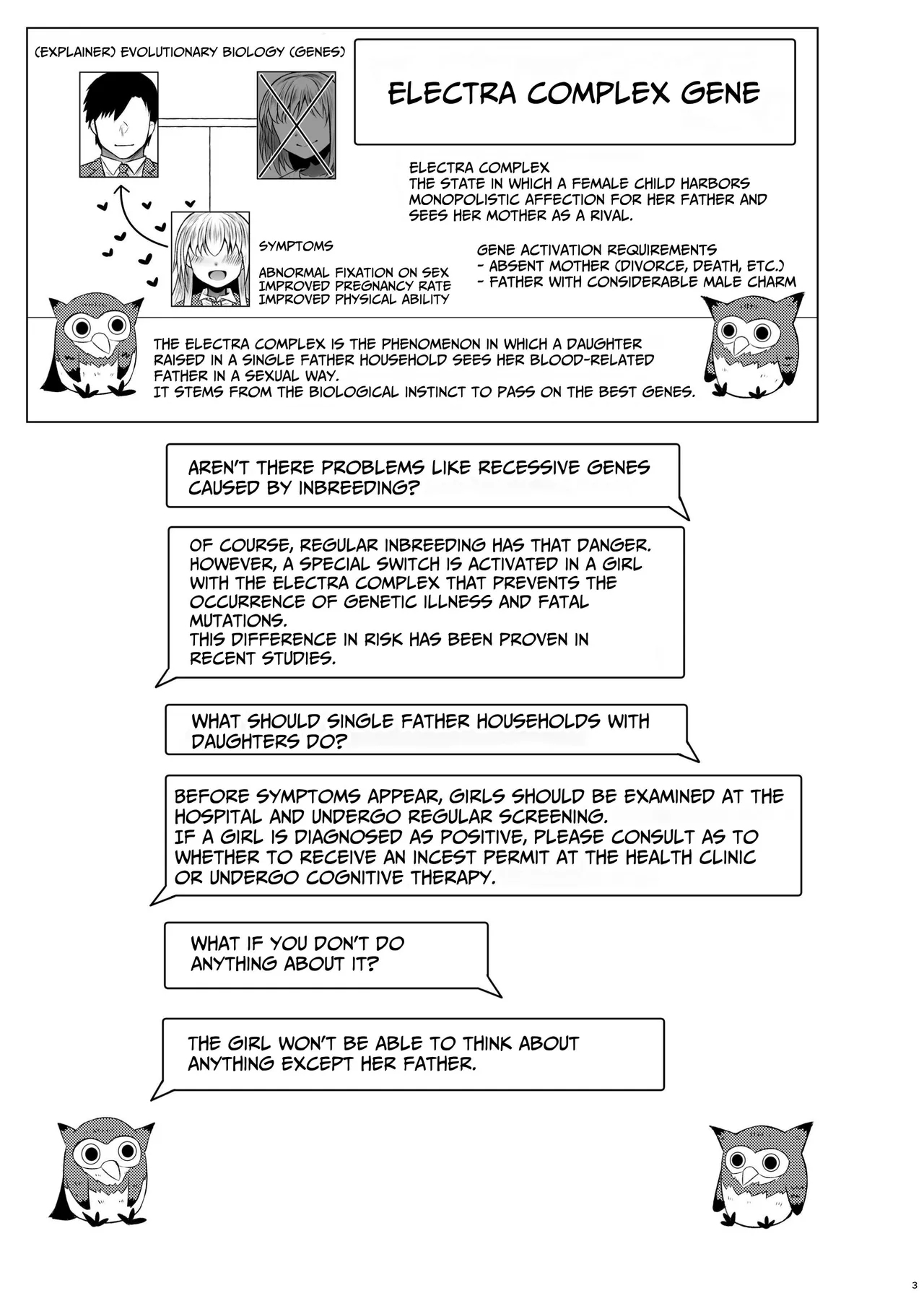 Idensei Shikkan no Risk ga Nai nara Papa to Kozukuri Shite mo Ii yo ne | No Risk Of Genetic Diseases Means Daddy-Daughter Baby Making - Page 3