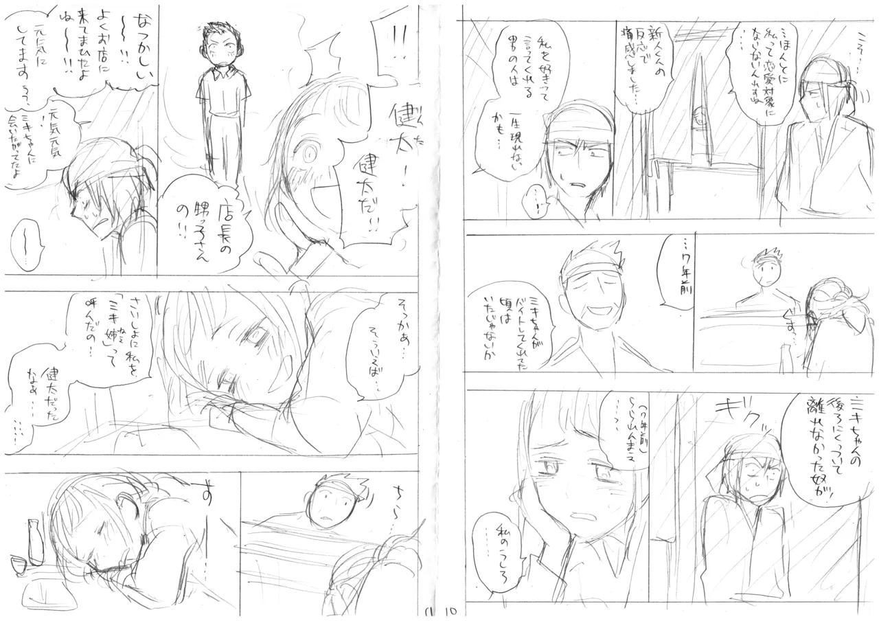発掘されたエロ漫画ネーム - Page 8