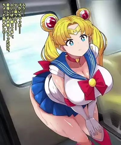 セーラームー●電車便意我慢 3