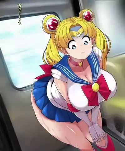 セーラームー●電車便意我慢 6