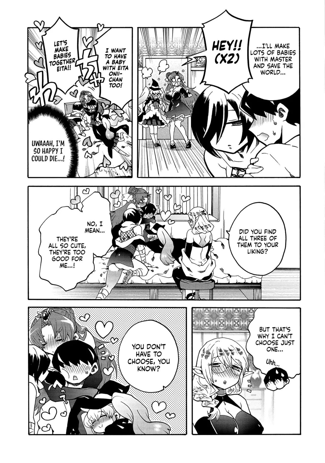 Erosugi Cheat De Isekai Harem♪ Comic Anthology | ; Otherworldly Harem with Extremely Erotic Cheats Comic Anthology 106