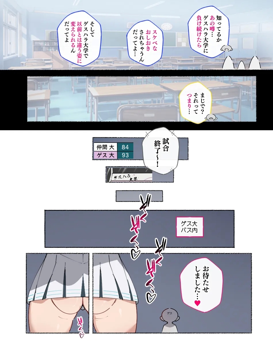 続！自分のチームを応援するもあっけなく敗北しスケベなおしおきをされて堕とされるチアガールさん - Page 6