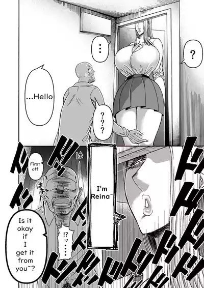 Ganbatte Hataraitetara Kusodeka Gal ga Kitan daga? | I Was Working Hard, Then This Ridiculously Huge Gal Showed Up 5