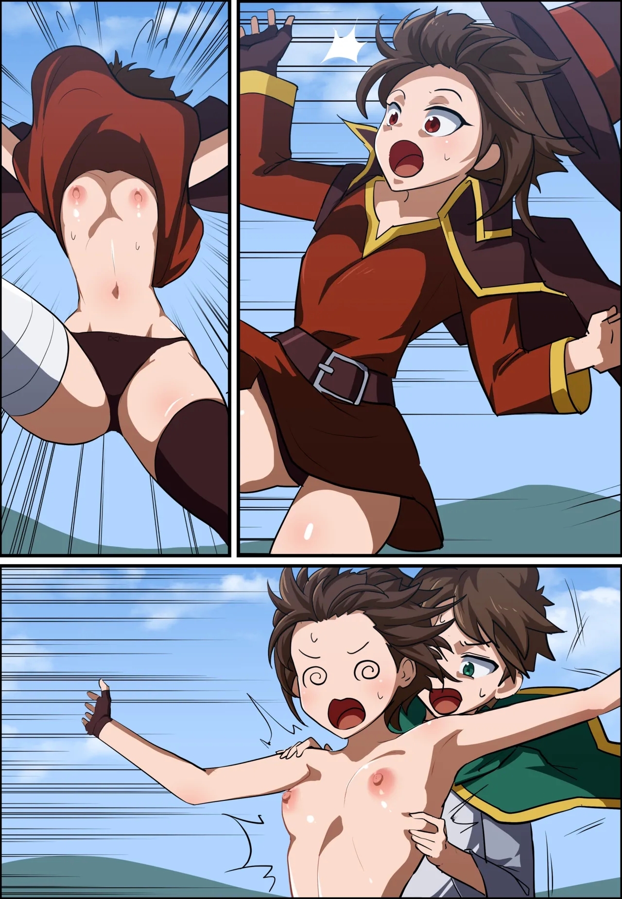 KONOSUBA - Kazuma Satou / Aqua / Megumin / Darkness│ - Page 9