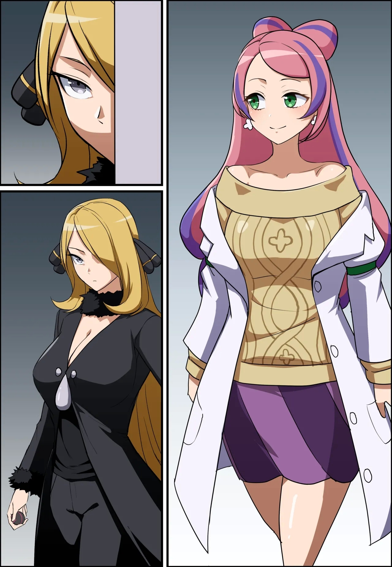 Pokémon - Miriam / Cynthia / Lisia / Sonia │ - Page 1