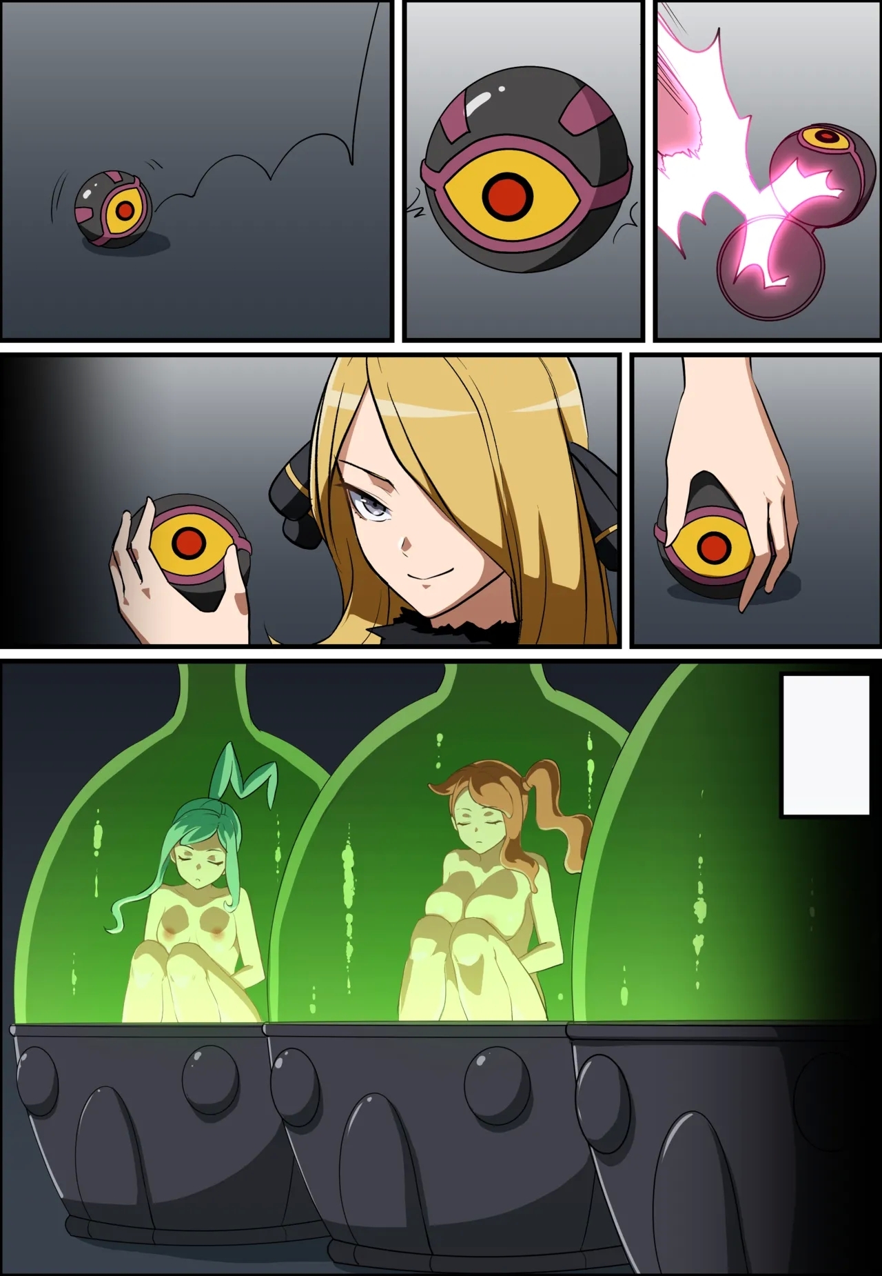 ポケモン - ミモザ / シロナ / ルチア / ソニア - Hentaiaz.com - 3