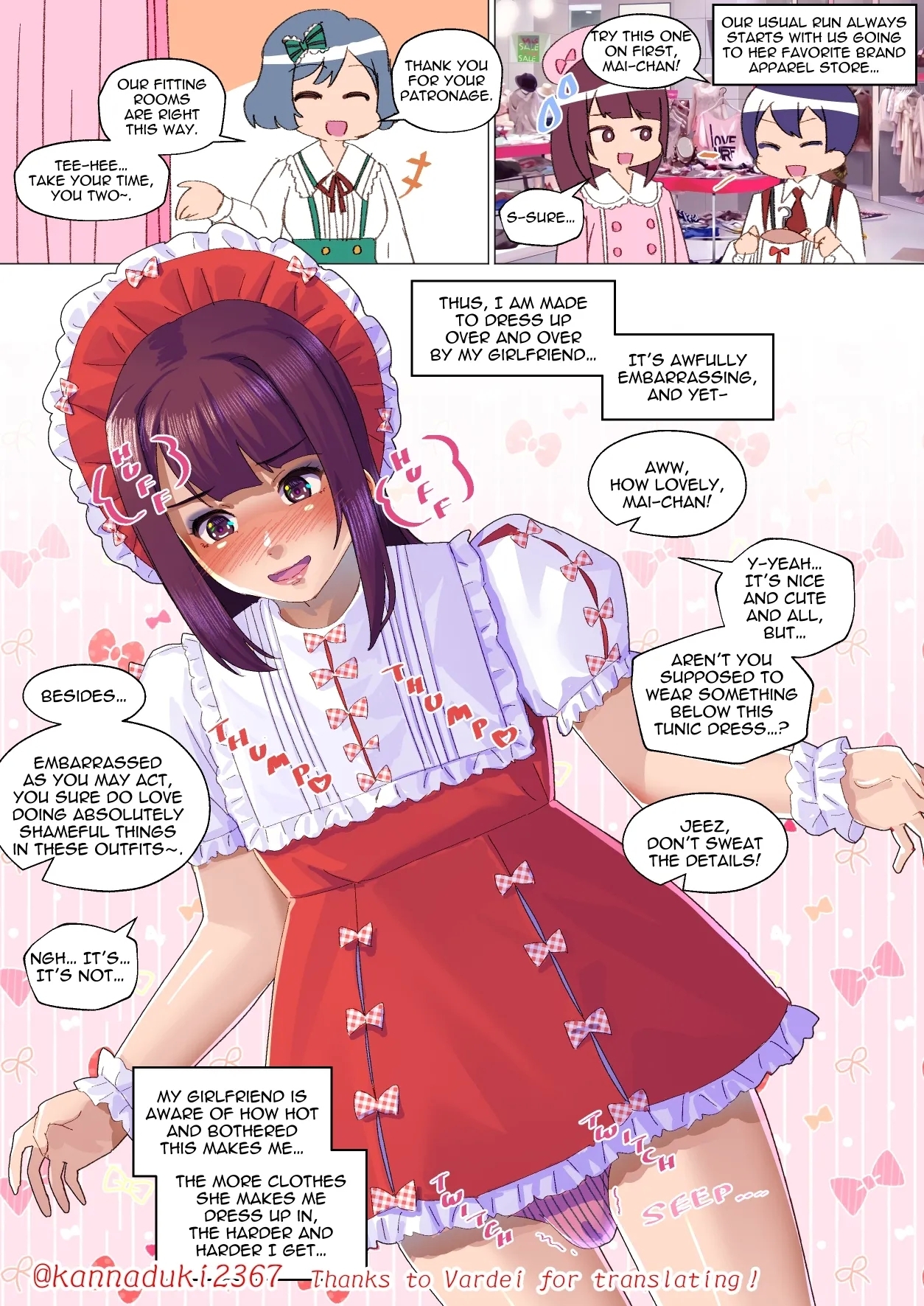 Handicraft Club's Pervert Crossdress-up Doll - Page 11