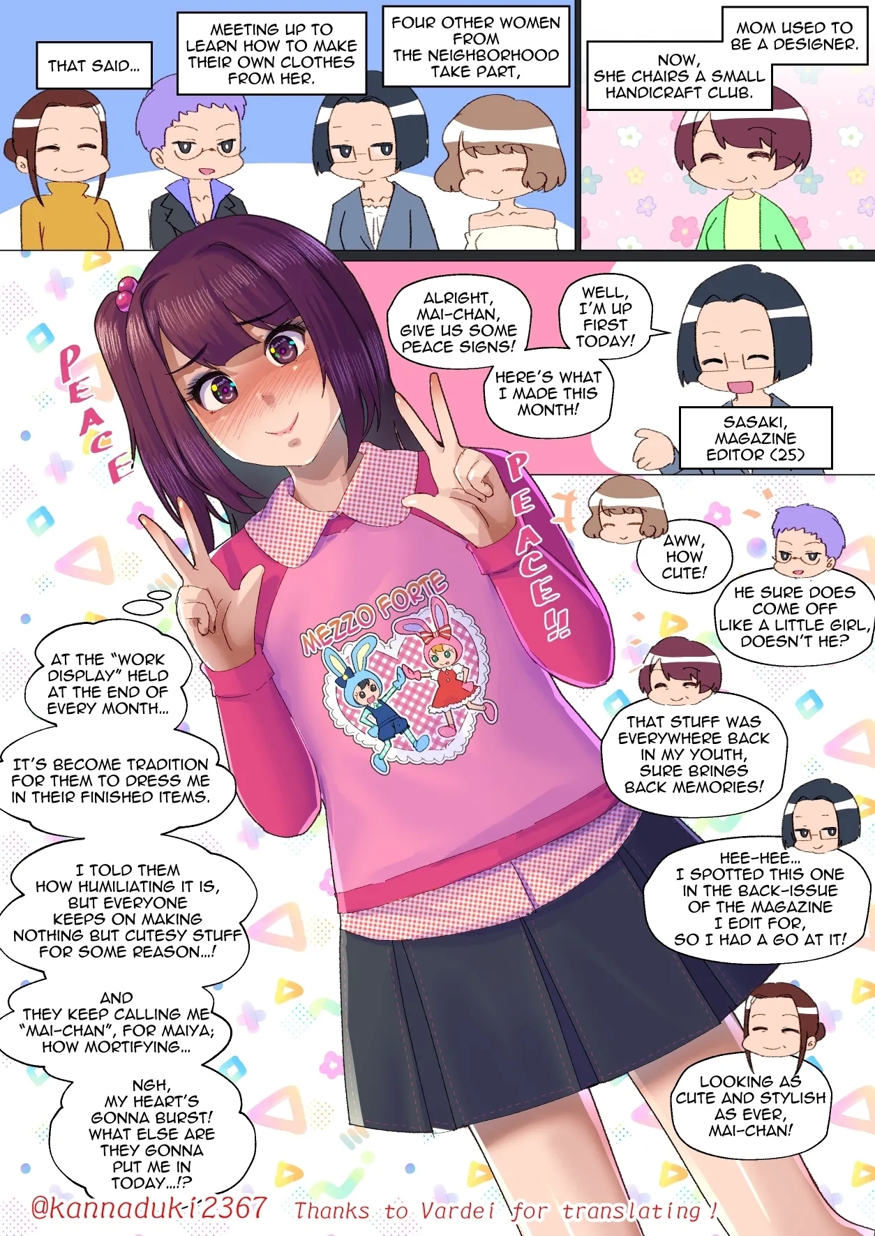 Handicraft Club's Pervert Crossdress-up Doll - Page 2