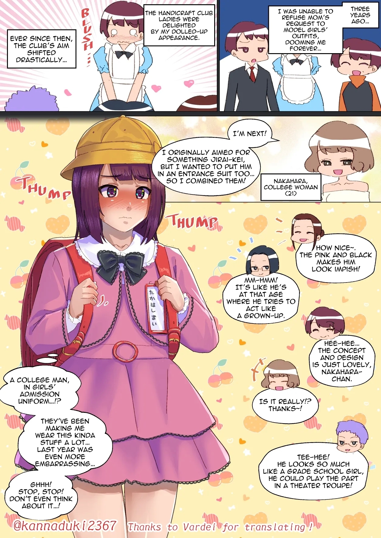 Handicraft Club's Pervert Crossdress-up Doll - Page 3
