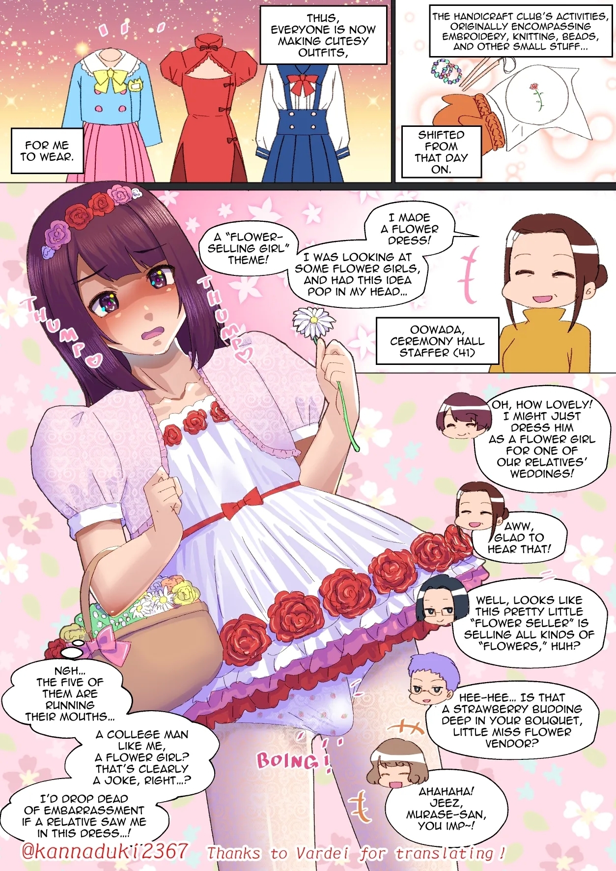 Handicraft Club's Pervert Crossdress-up Doll - Page 4