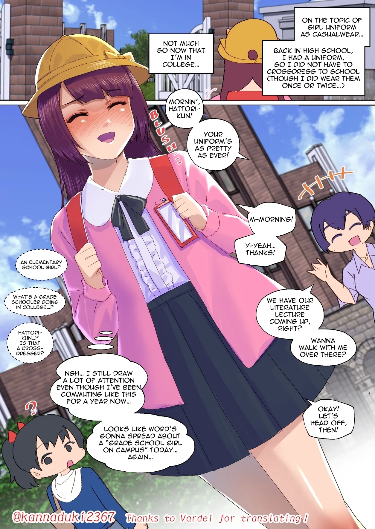 Handicraft Club's Pervert Crossdress-up Doll - Page 7