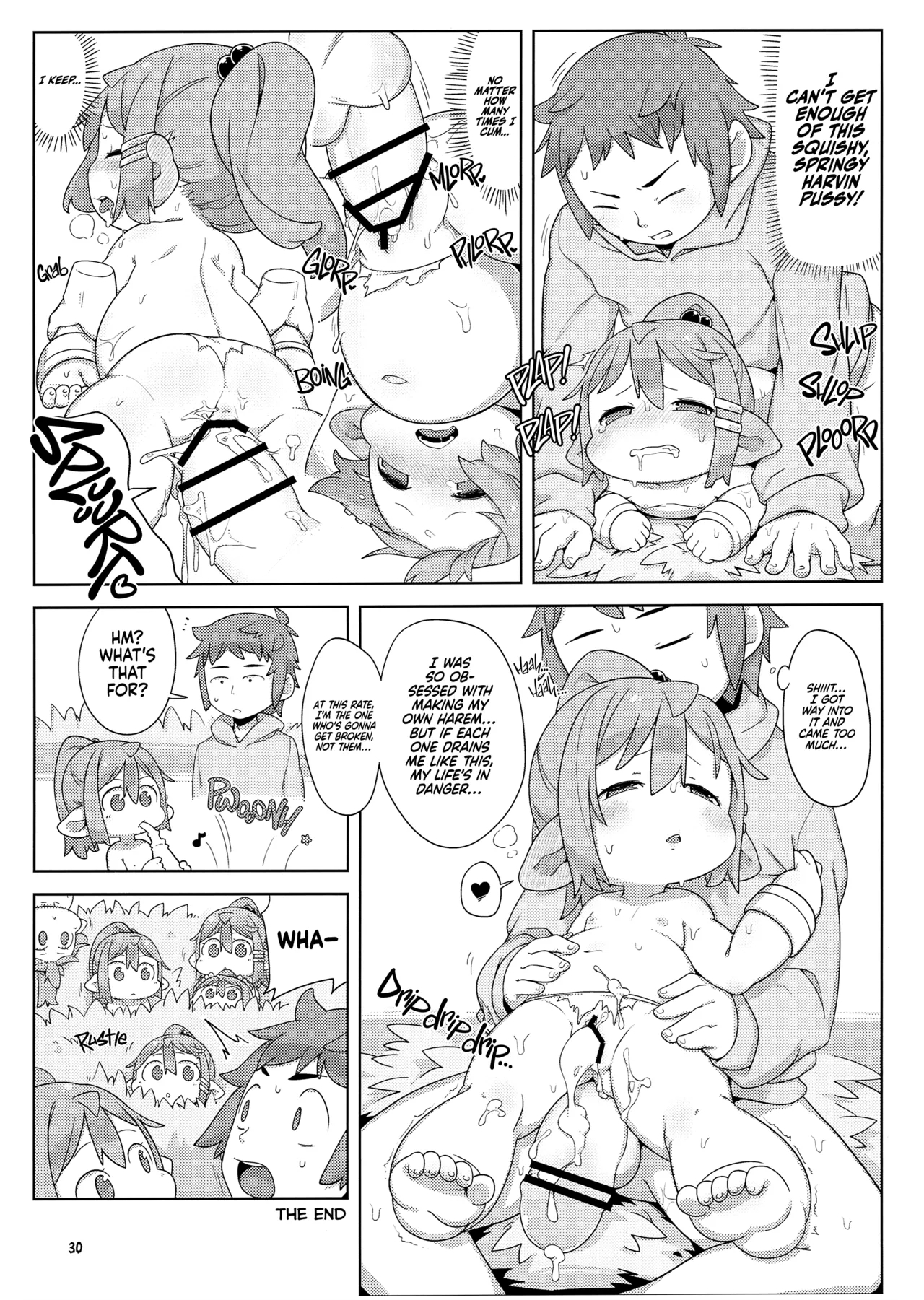 Dosukebe Harvin Puniana Tou | Super Perverted Harvin Squishy Hole Island - Page 28