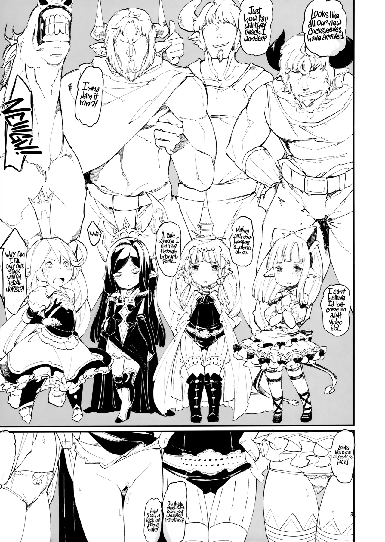 Dosukebe Harvin Puniana Tou | Super Perverted Harvin Squishy Hole Island - Page 29