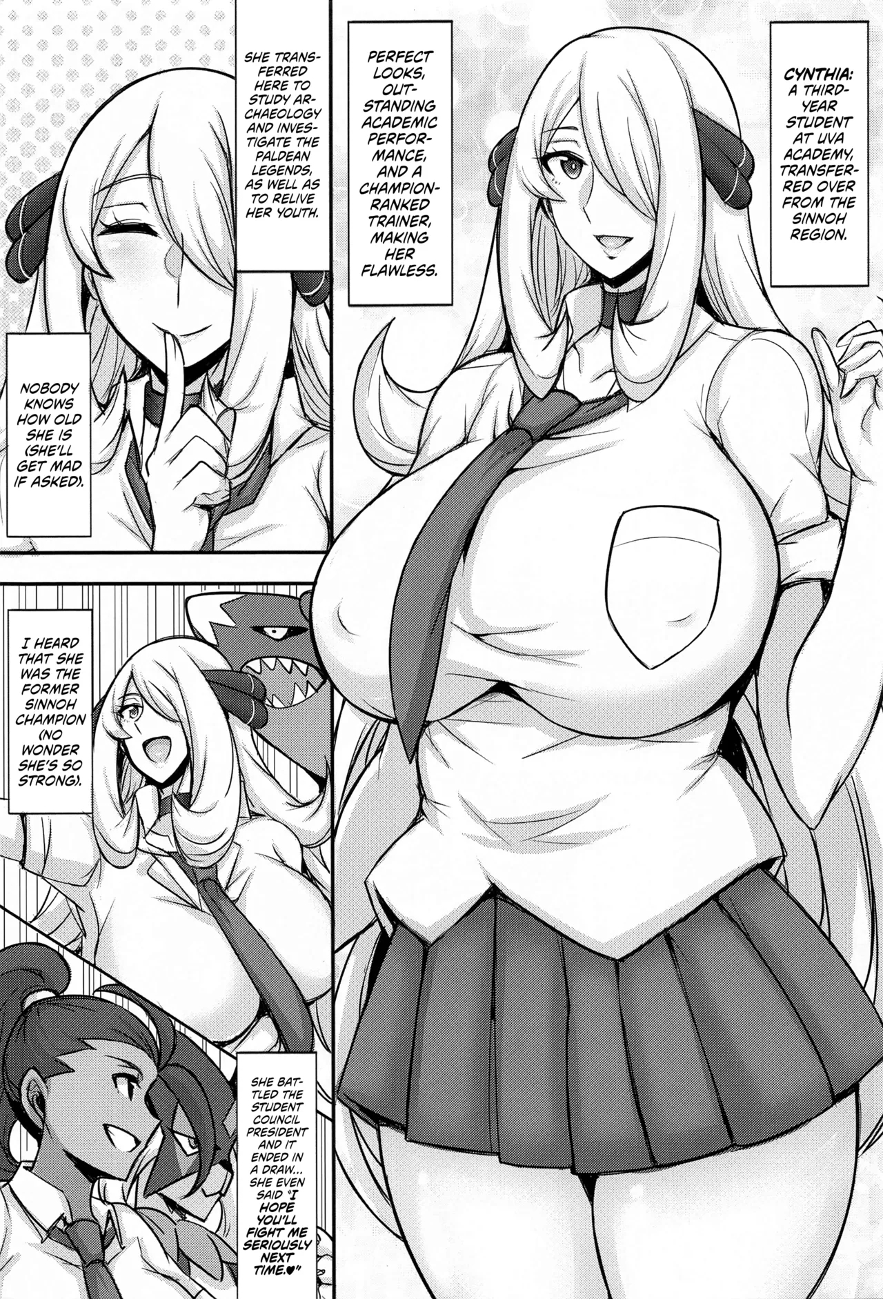 JK!? Shirona-san | Cynthia is a High Schooler?! 1