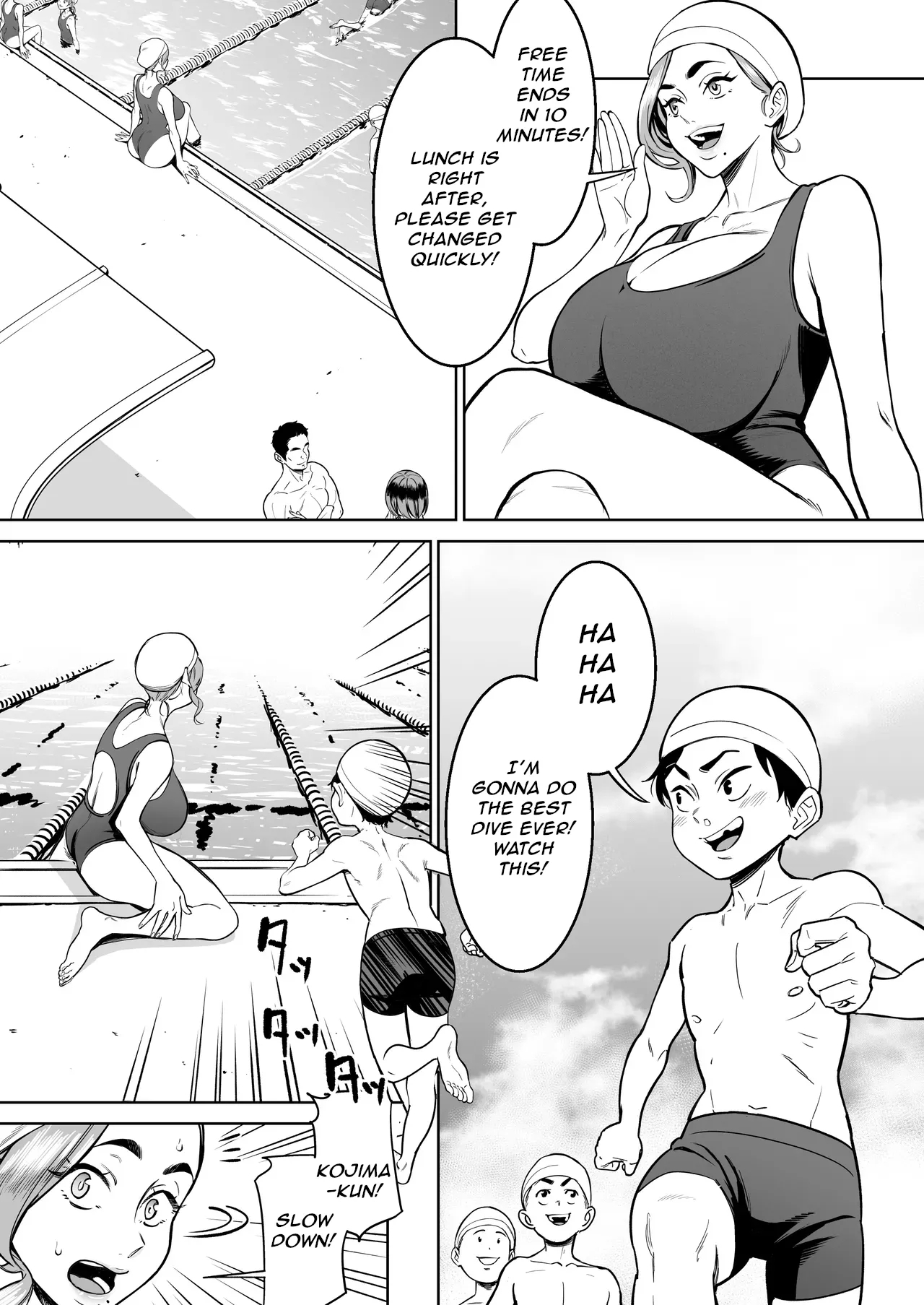 Swapping with the Teacher at the Pool - Page 3