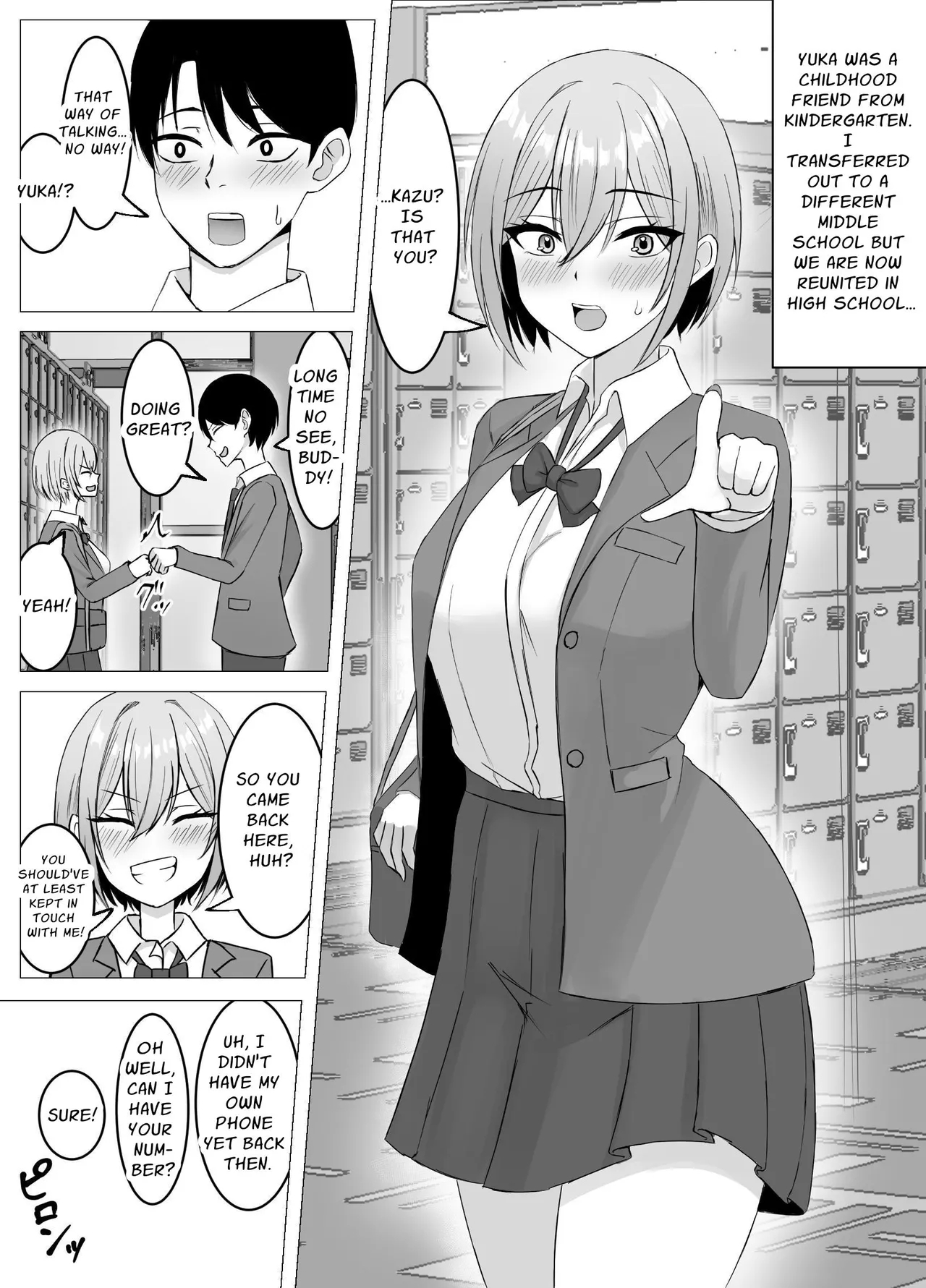 Saikai shita Osananajimi to Issen o Koecchau Hanashi | I Reunited With My Longtime Friend and Crossed the Line - Page 2