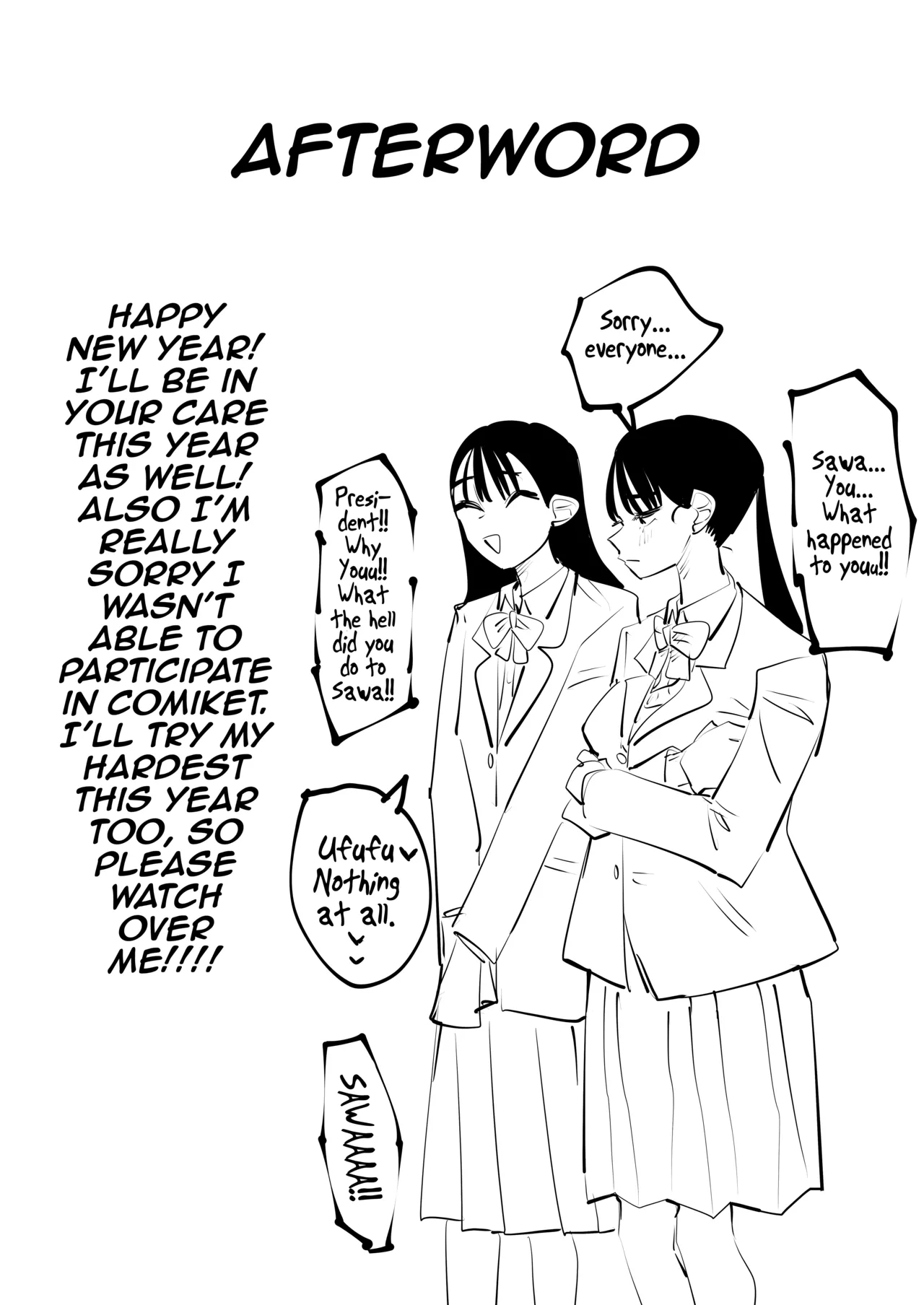 Iincho no Kuse ni Yuri Sex Chou Umakute Maji Mukatsuku | She's Crazy Good at Yuri Sex Despite Being the Student President and it Seriously Pisses Me Off - Page 39