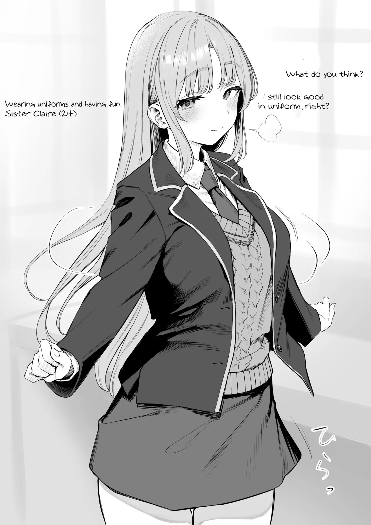 Seifuku Claire-san to Sex Suru zo! 2