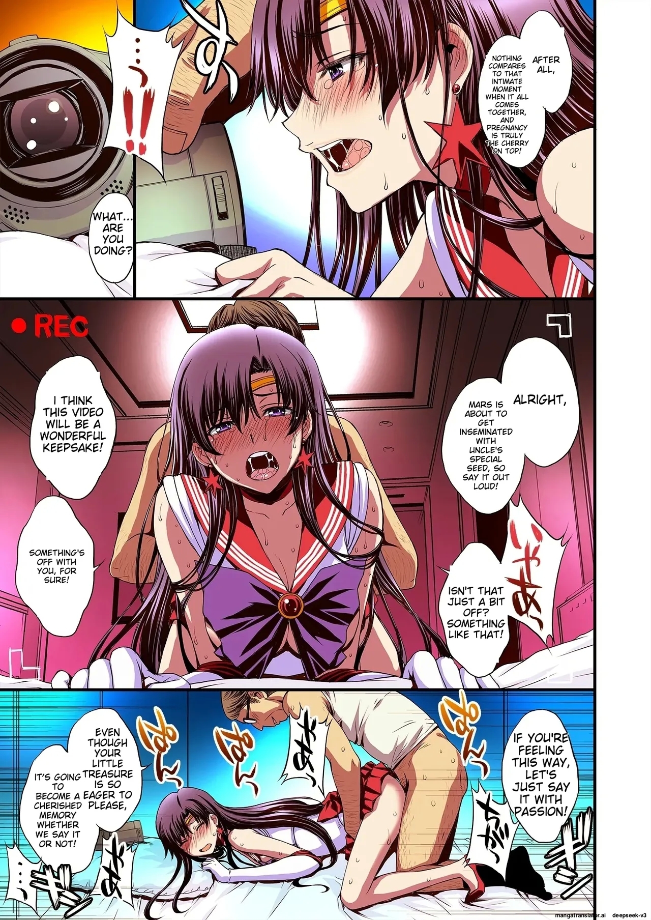 Mars to Haramase Koubi Full Color Soushuuhen | Mating and Impregnating Sailor Mars Full Color Compilation - Page 108