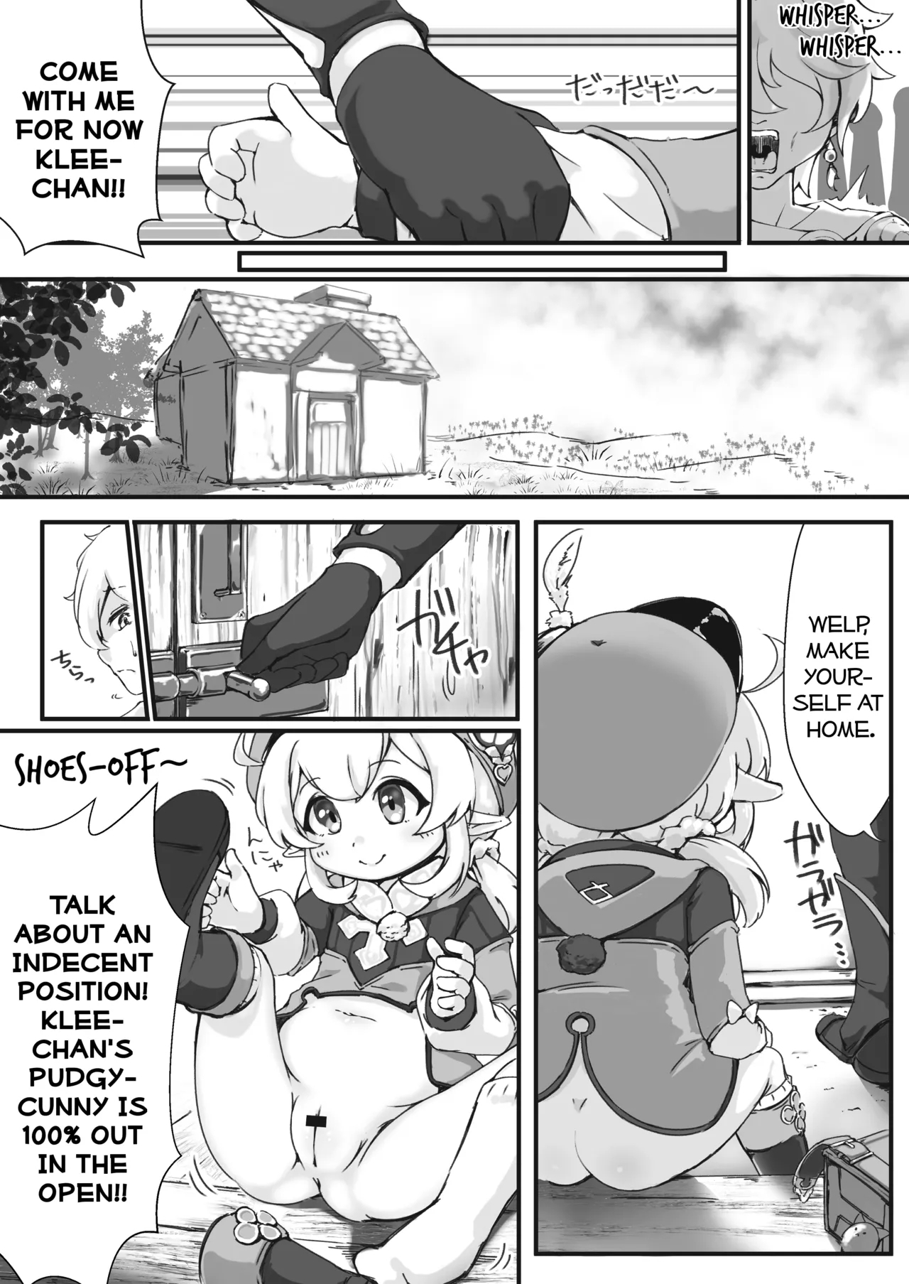 Ponpon Onaka ni Eichi o Dokkan! | The Pudgy Cunnies of Kaboom and Wisdom! - Page 5