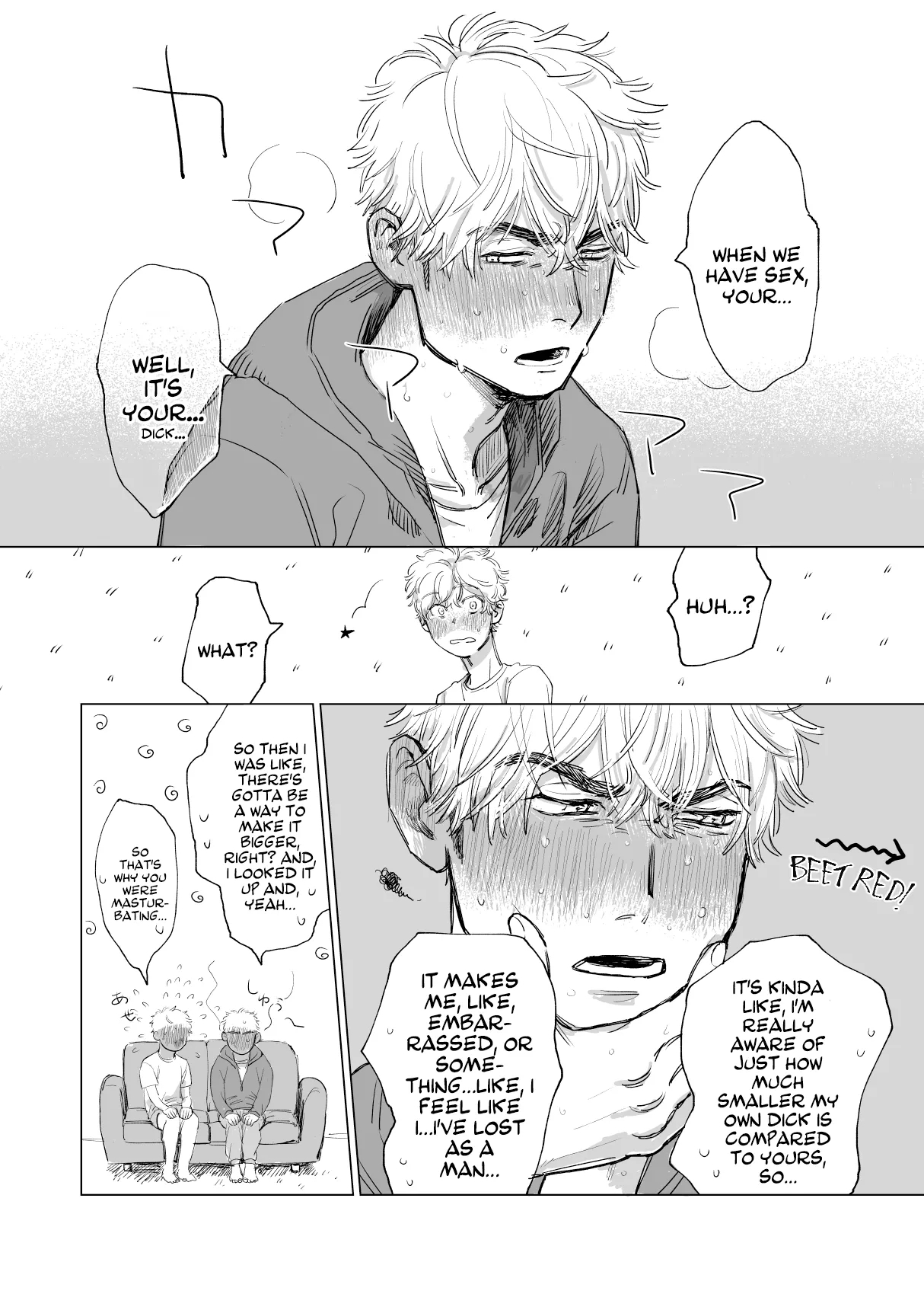 Ore no Kareshi ga Kyokonsugiru! | My boyfriend's too BIG! - Page 20