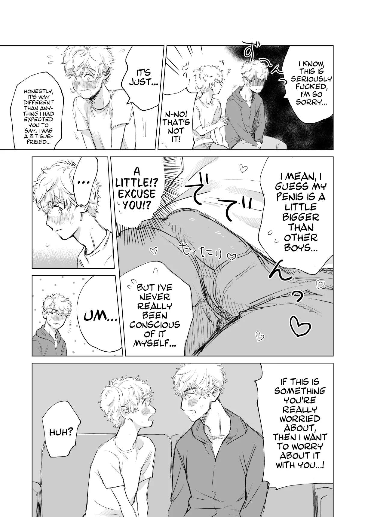 Ore no Kareshi ga Kyokonsugiru! | My boyfriend's too BIG! - Page 21