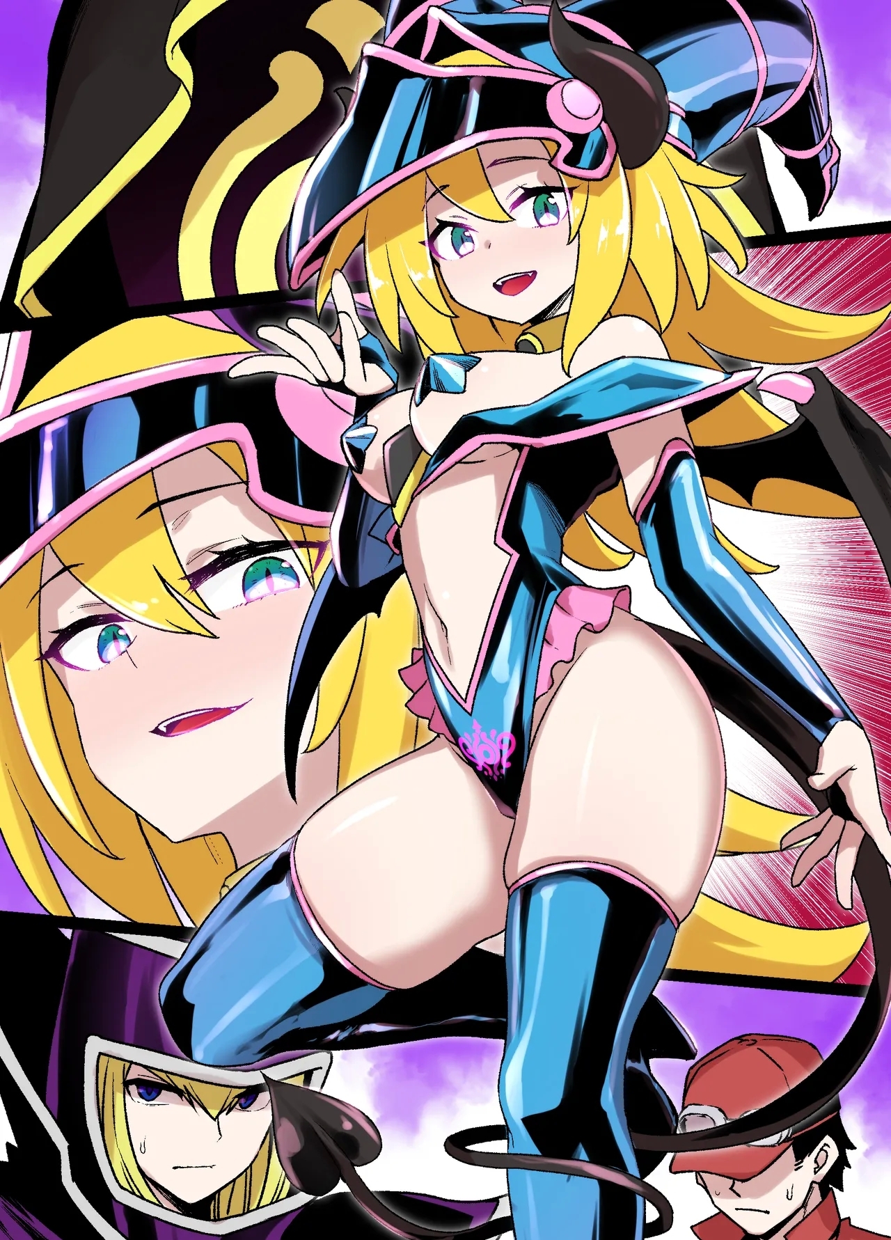 ブラマジガール悪堕ち淫魔化漫画 - Page 12