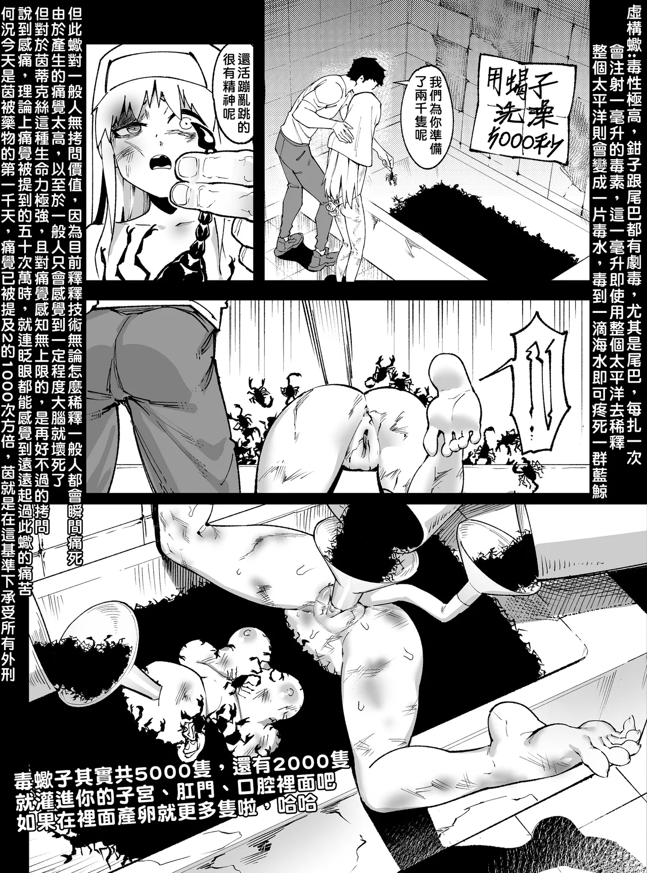 茵蒂克丝的无尽凌辱第20话：亚洲最萌大赛只拿亚军的100项惩罚，子宫烙印、虫奸、阴道抹盐等等【繁体】 - Page 10