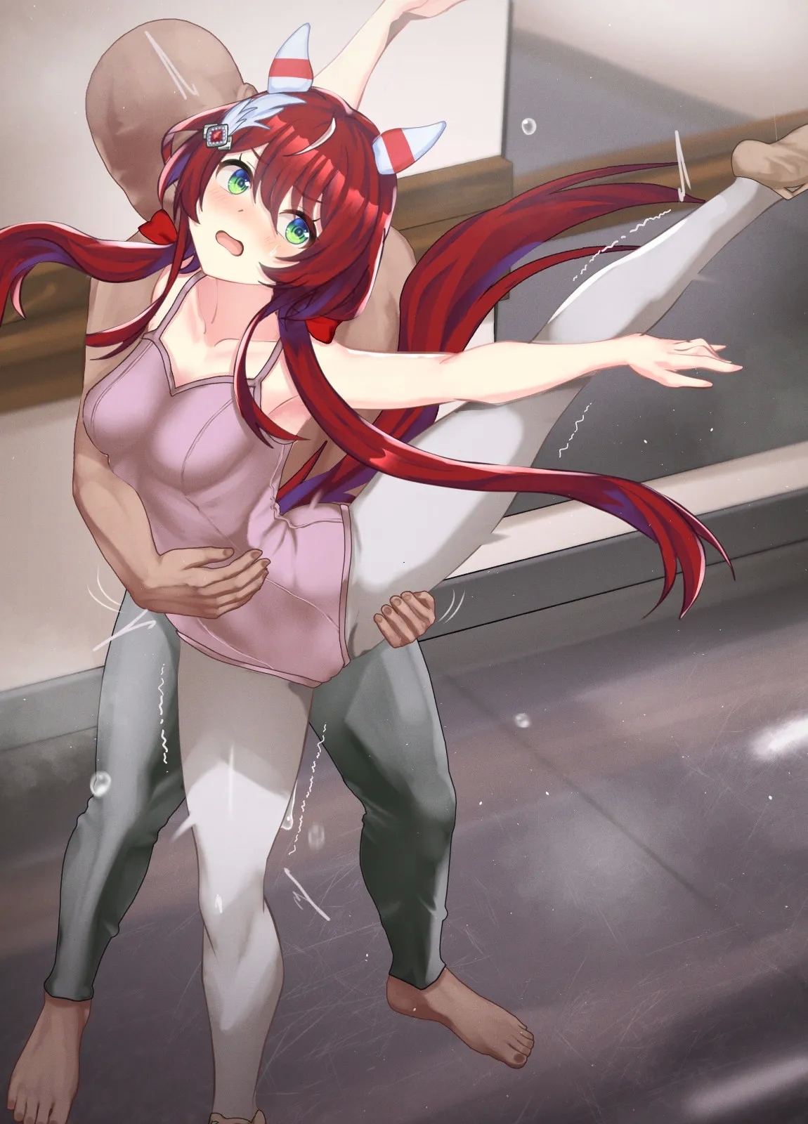 【poopy】谁发下体操服芭蕾（有栖川汉化） - Page 8