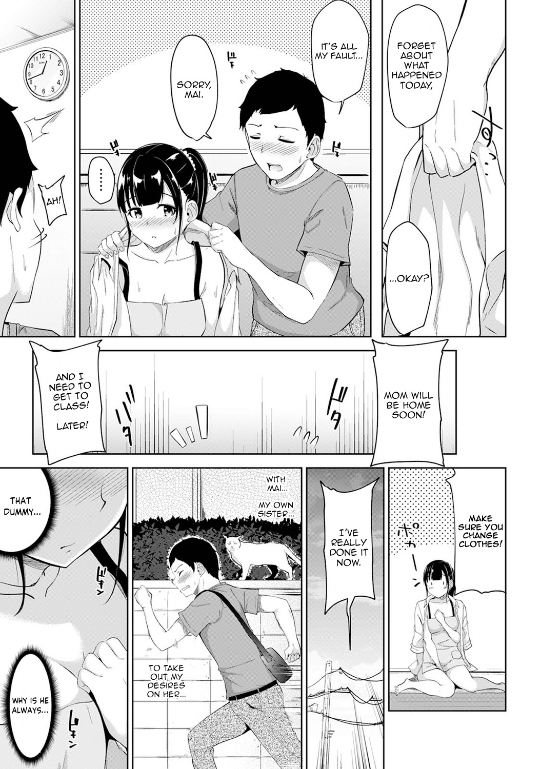 Asa Okitara Imouto ga Hadaka Apron Sugata datta node Hamete Mita | I Woke Up to my Naked Apron Sister and Tried Fucking Her Ch. 1-16 - Page 20
